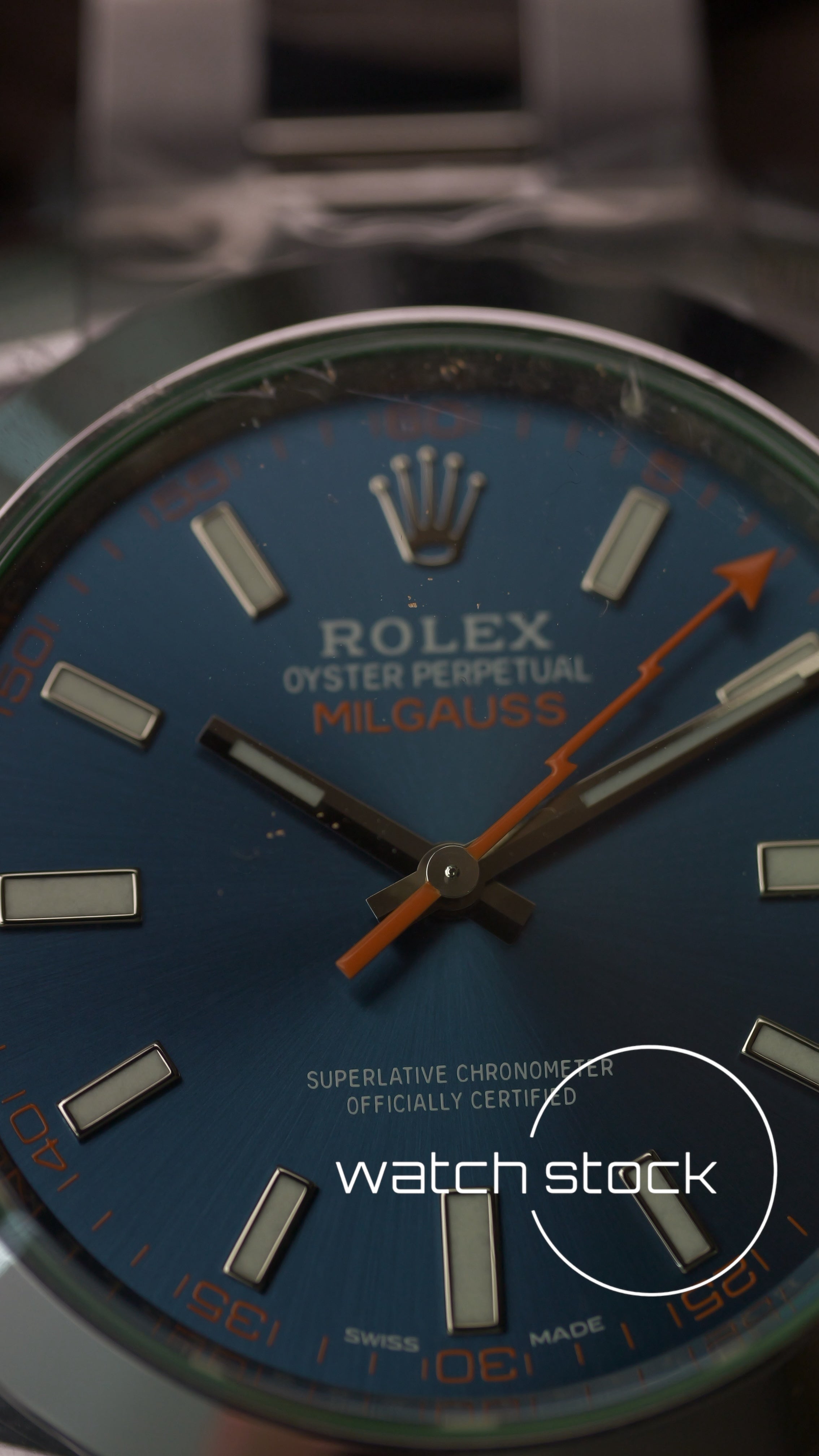 Rolex oyster perpetual Milgauss ref. 116400GV 2022 NOS NEW