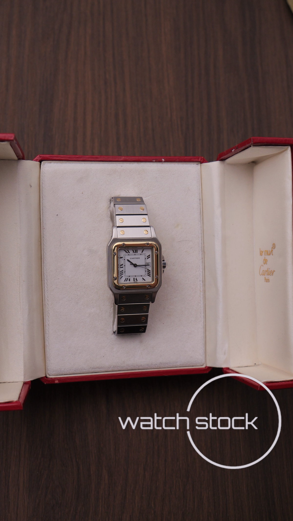 Cartier santos carré ref.2961 Automatic vintage 29x41mm