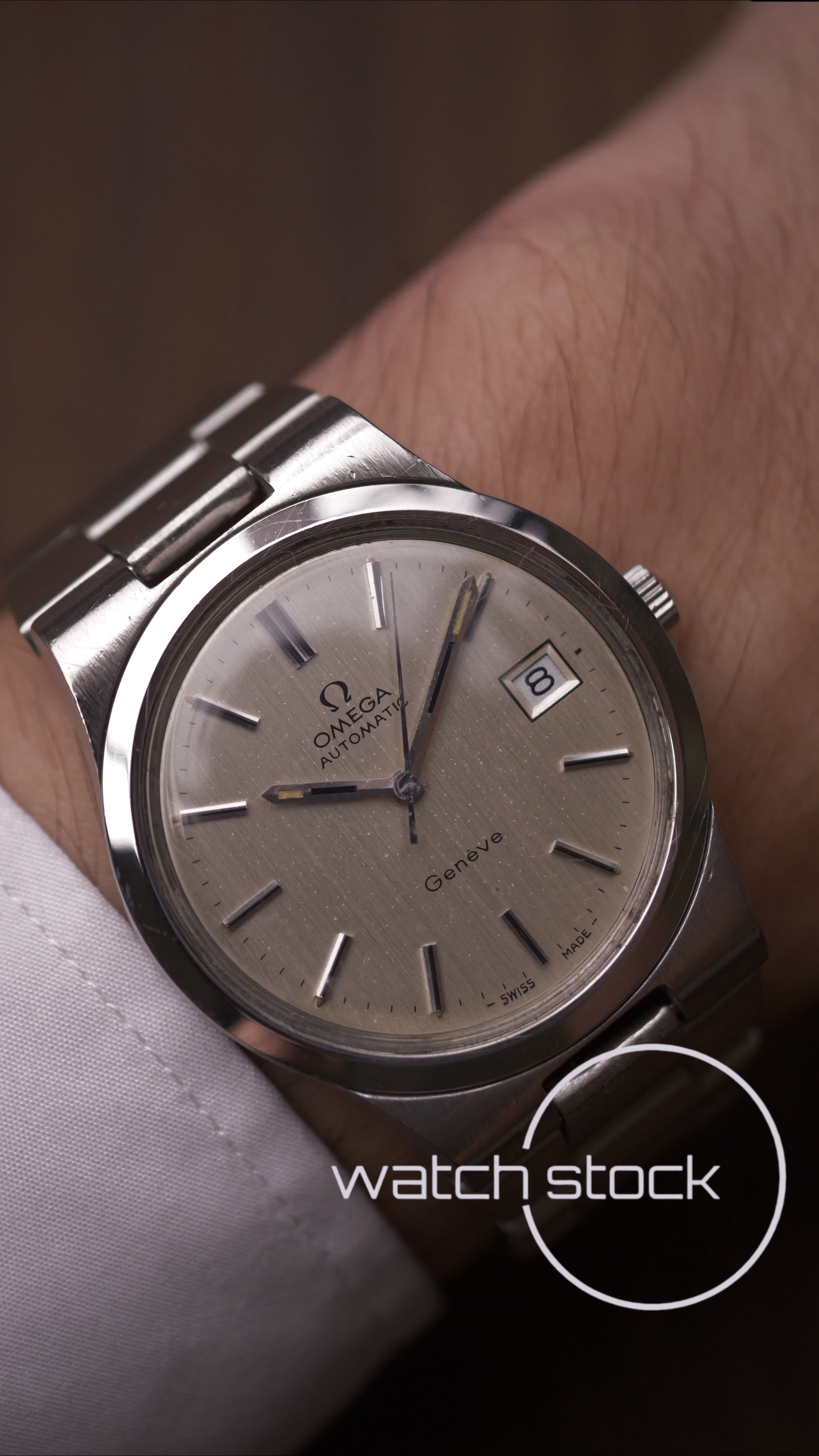 Omega Geneve 1973 vintage 36mm automatic