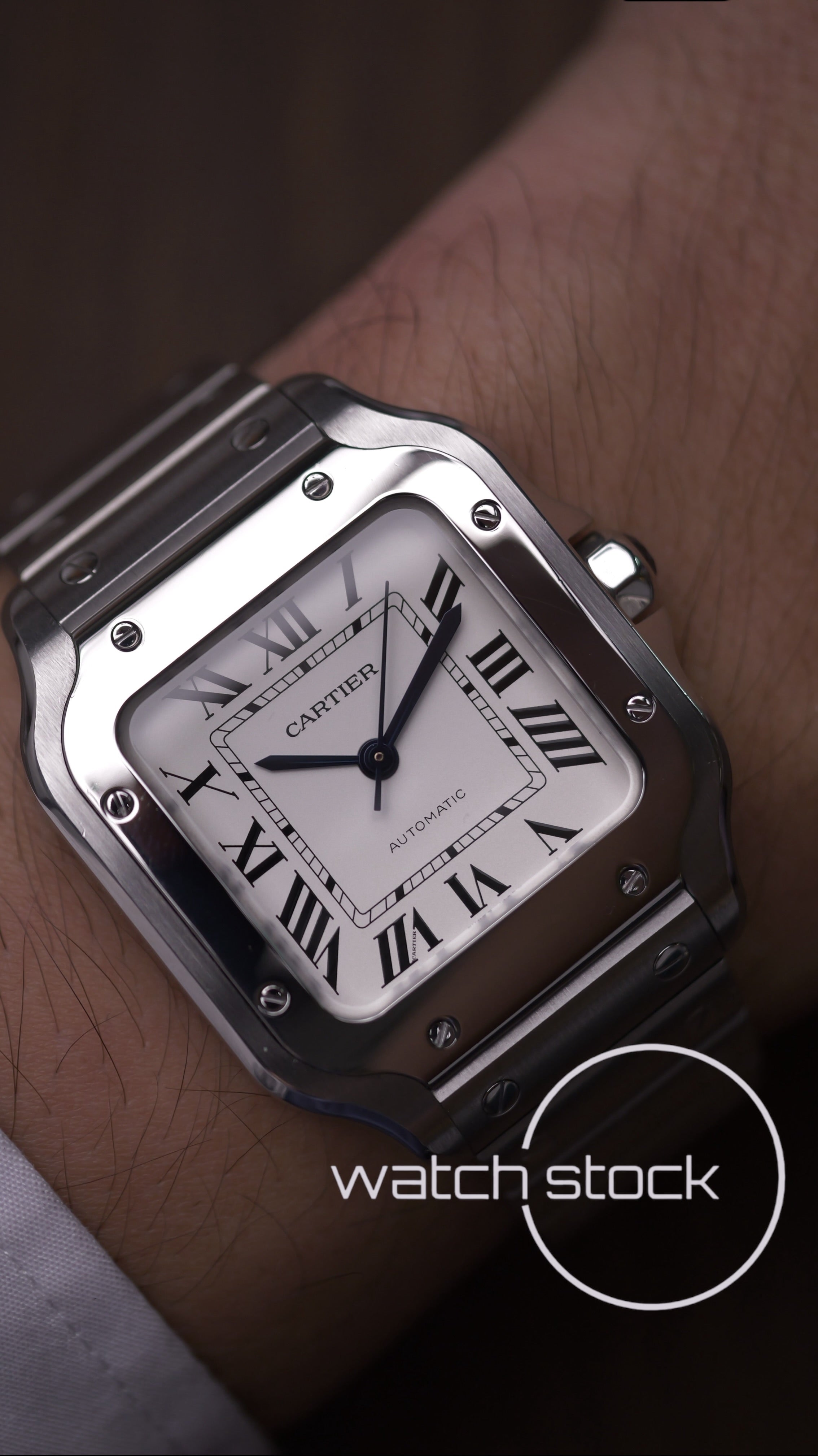 Cartier Santos Medium WSSA0029 Full Set 2018