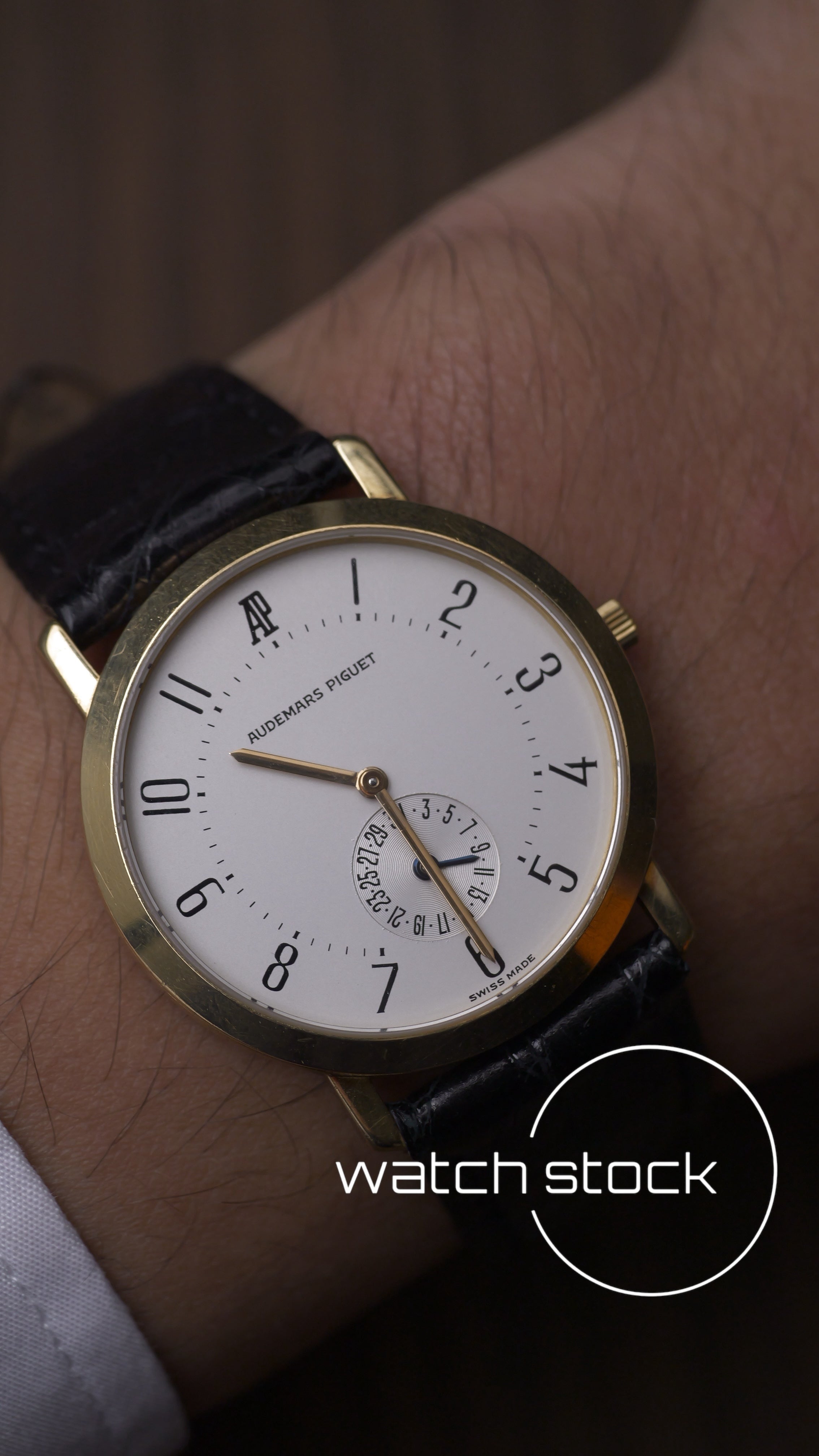 Audemars Piguet Calendar Ap dress watch 33mm 18kt