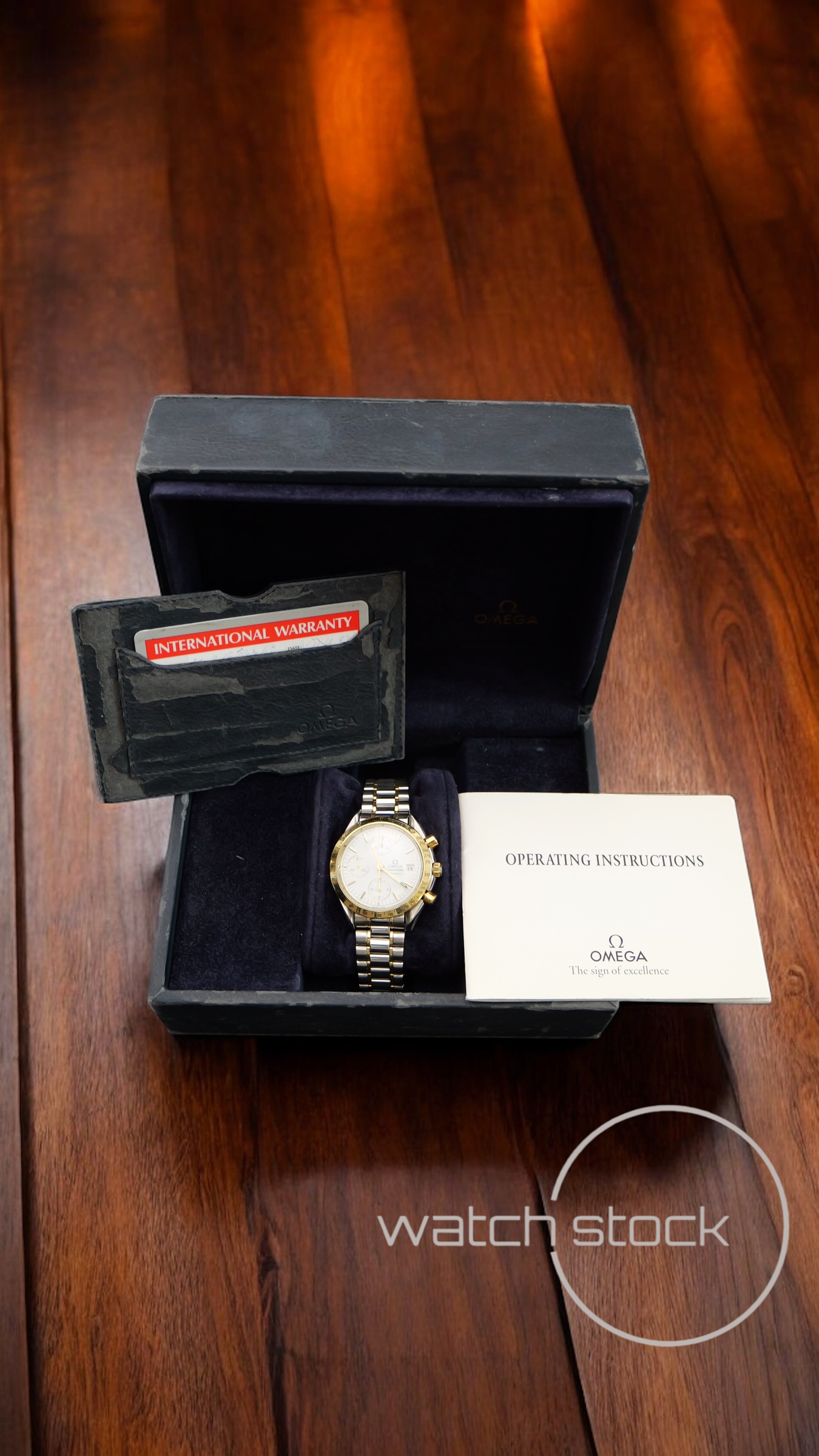 Omega speedmaster date FULL SET (39mm) condizioni eccezionali APPENA REVISIONATO Ref. 175.0043 automatic white dial
