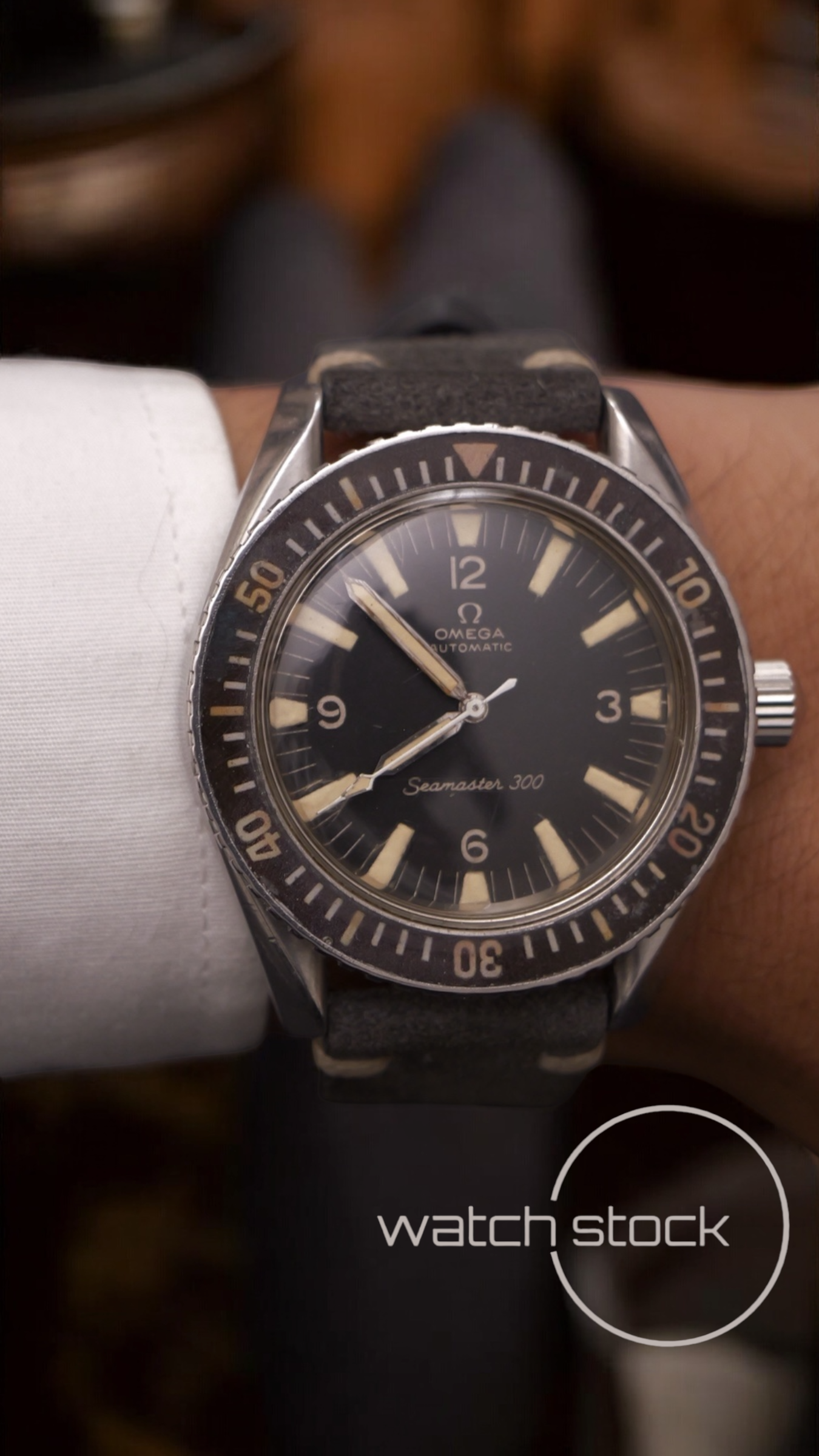 Omega seamaster 300m 1961 41mm ref.165.024