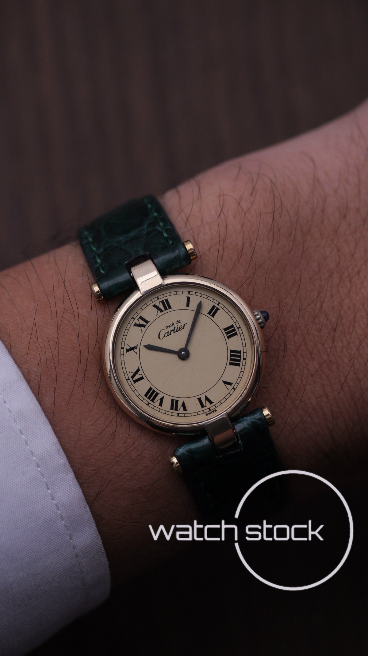 Cartier Vendome Lady ref.590004 24mm 1980º