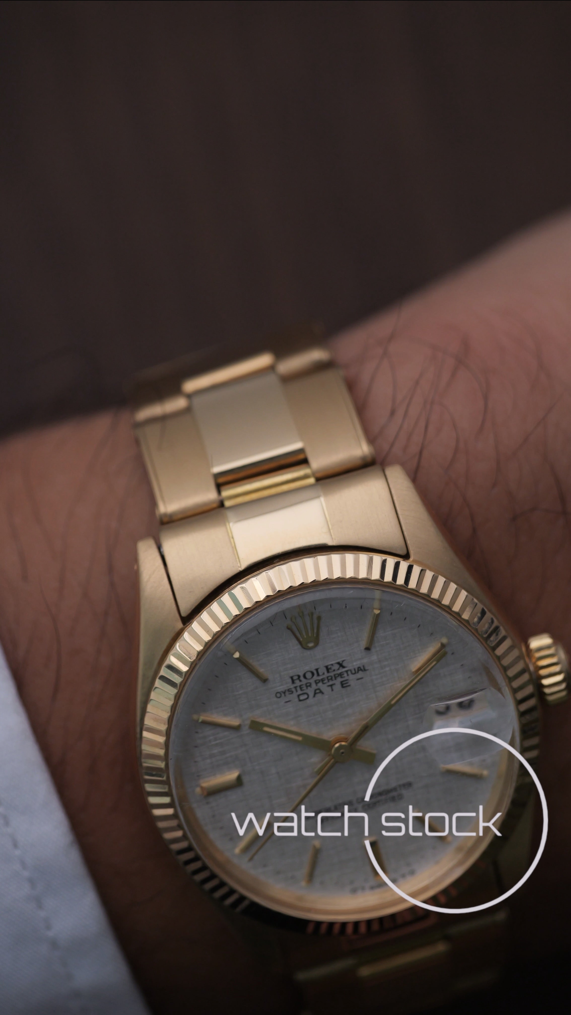 Rolex Datejust 31mm ref.6827 full gold
