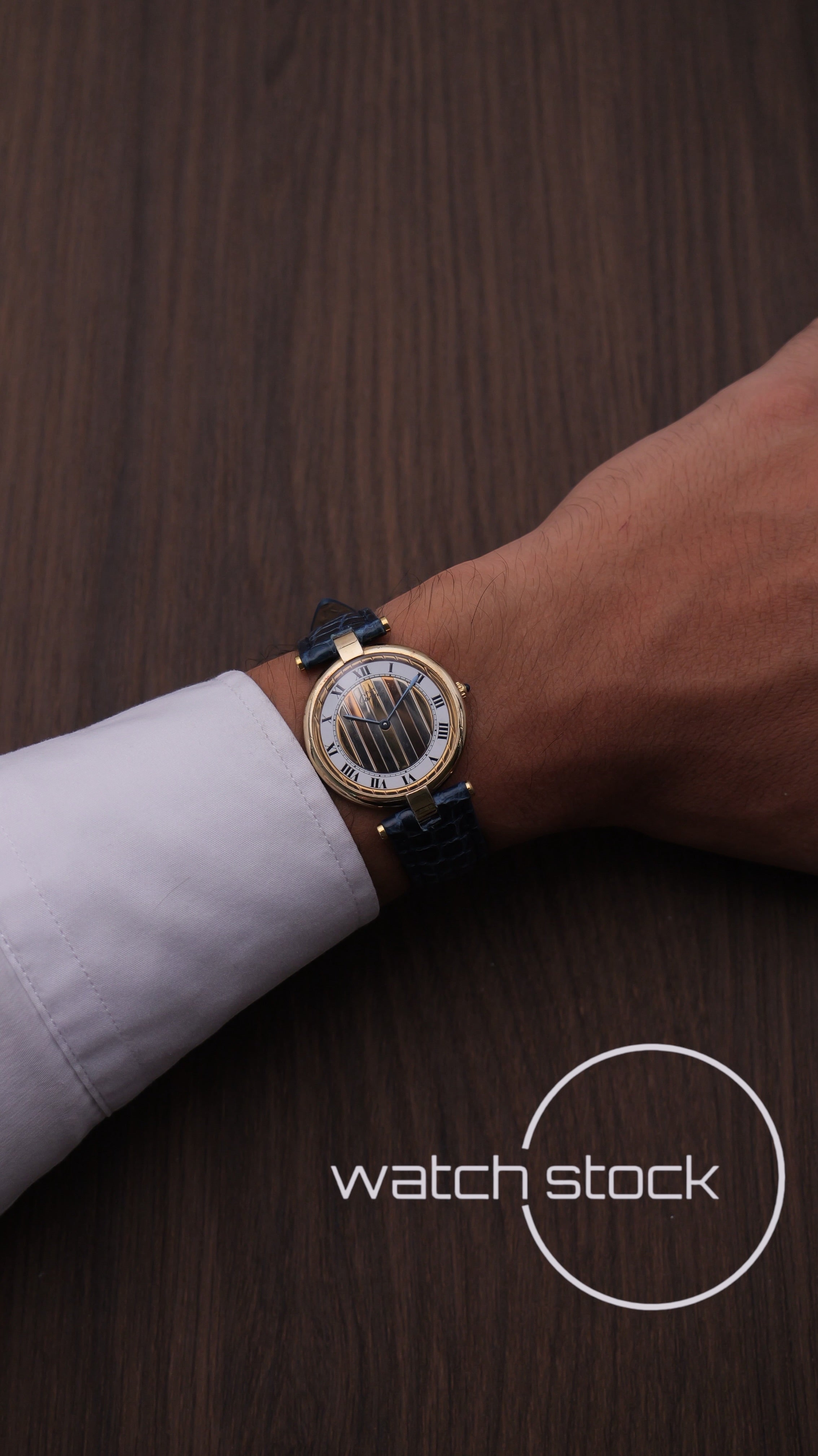 Cartier Vendome Trinity dial anno 1980