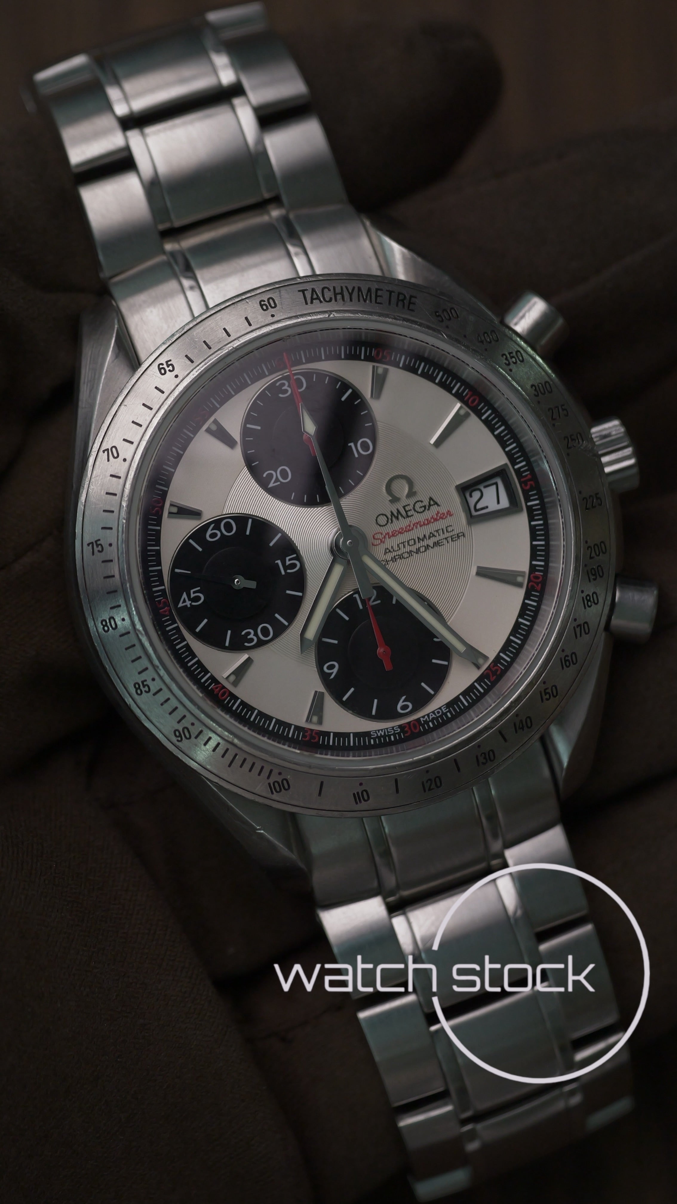 Omega Speedmaster Date 2007 co-axial Full Set