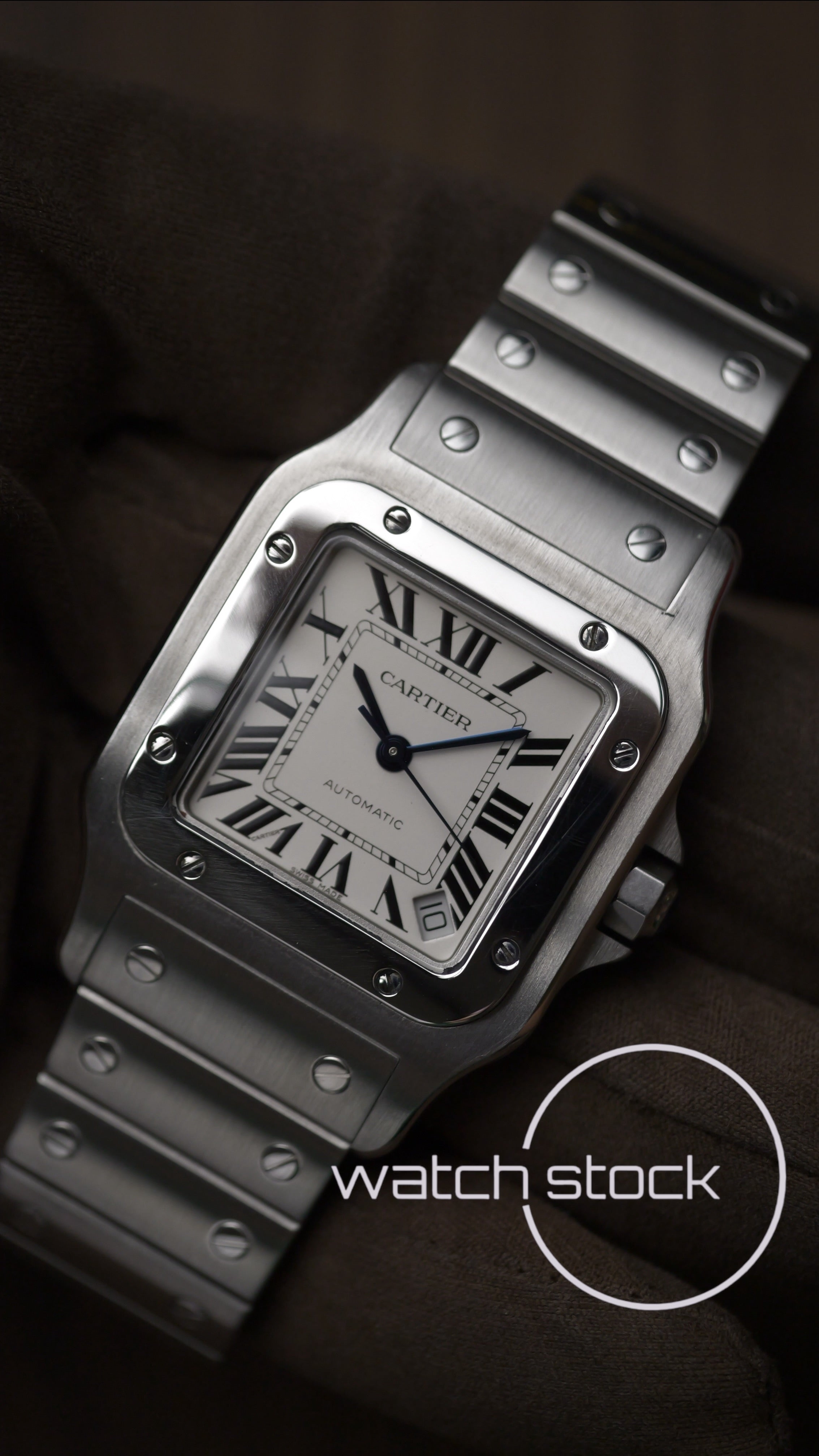 Cartier santos XL FULL SET ref.2823 Automatic 32x45mm