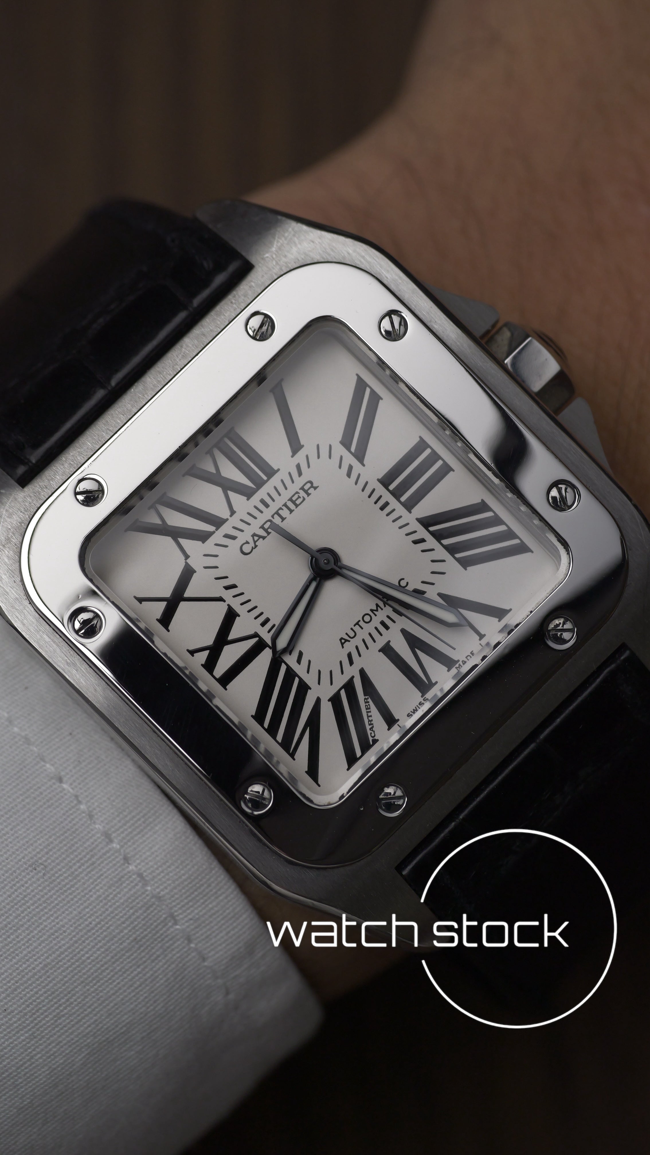 Cartier santos 100 XL ref.2656 Automatic FULL SET
