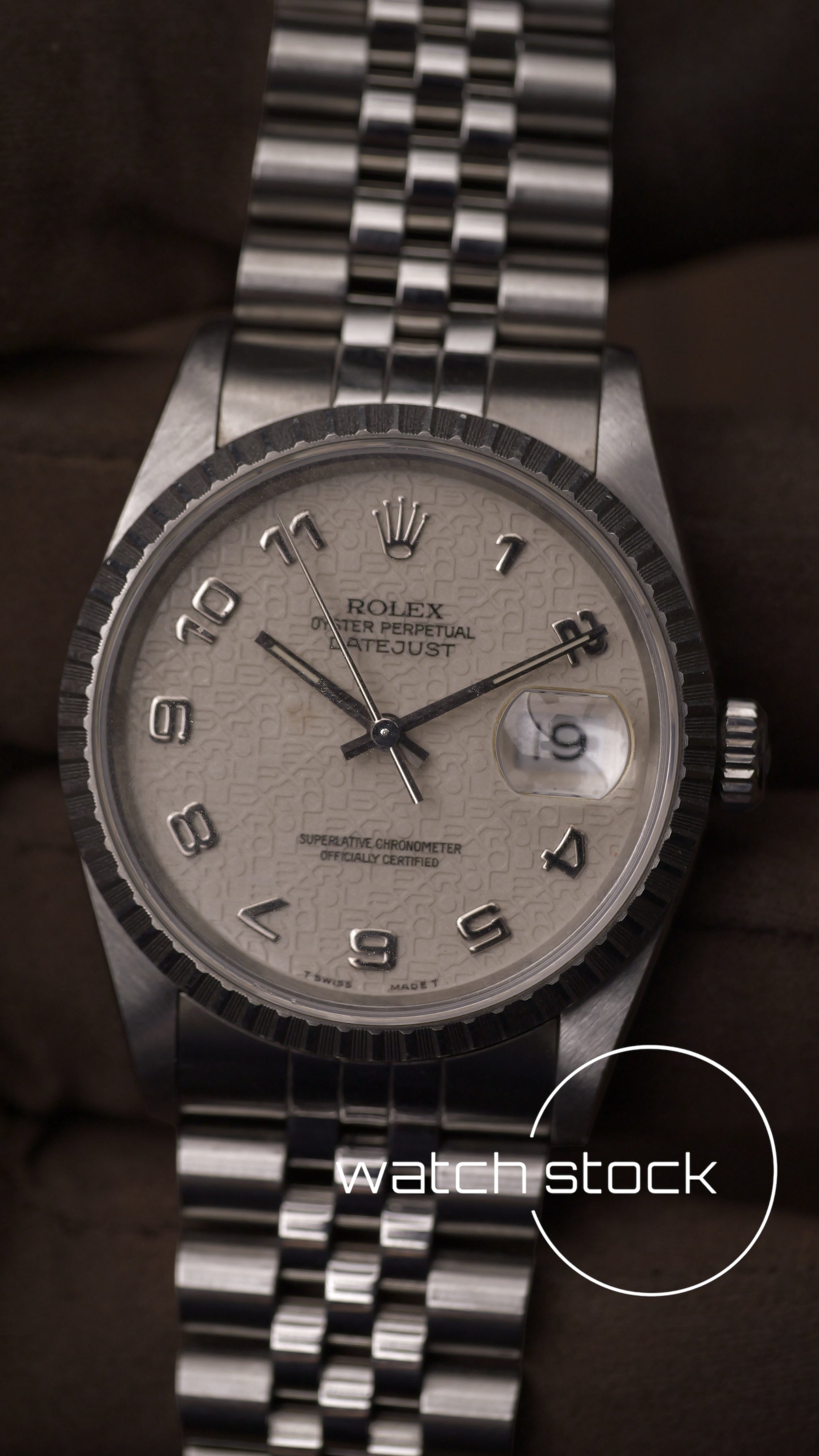 Rolex datejust 16220 computer dial