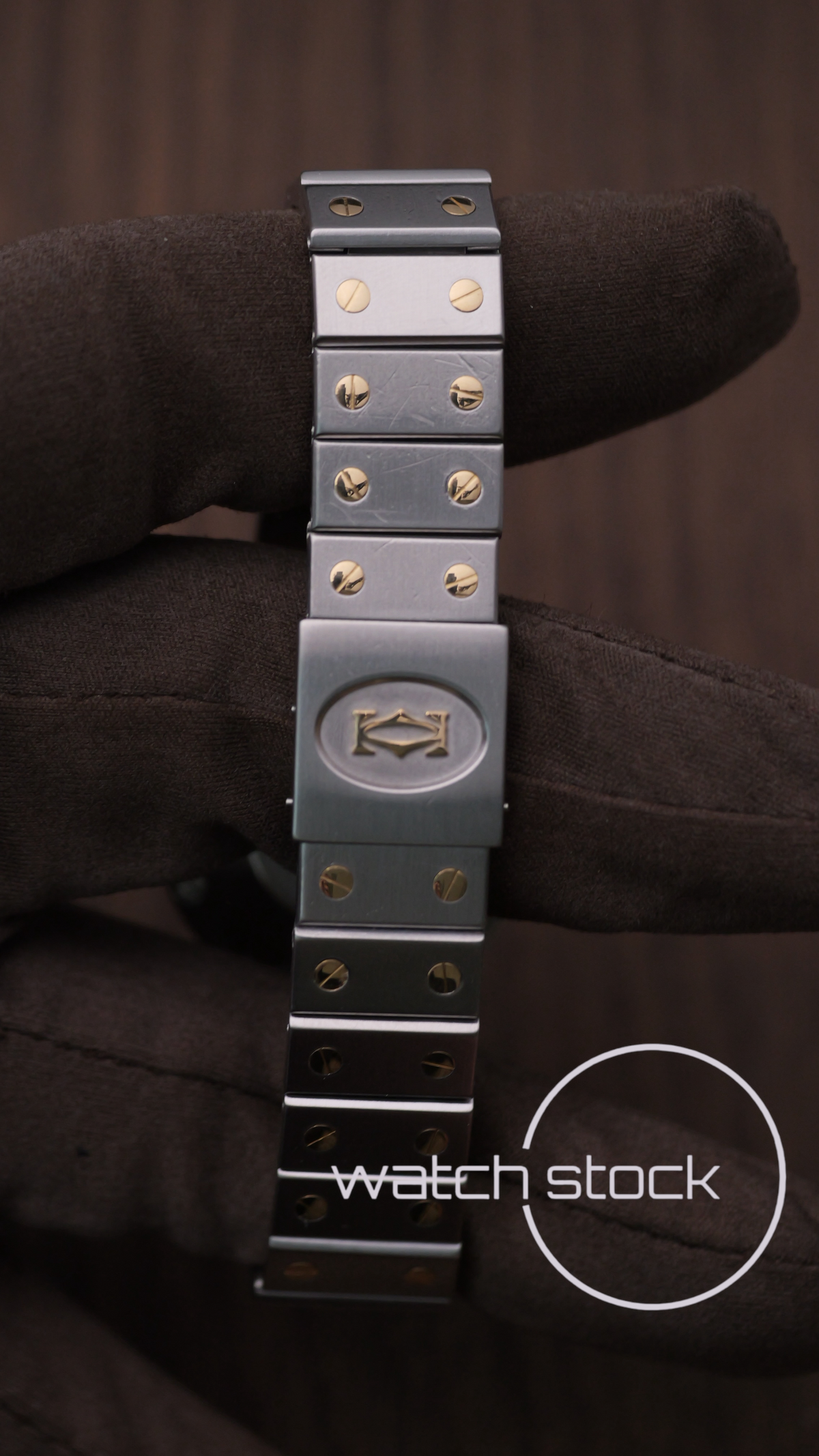 Cartier santos Octagon 30mm acciaio oro Large men ref.2966 Automatic