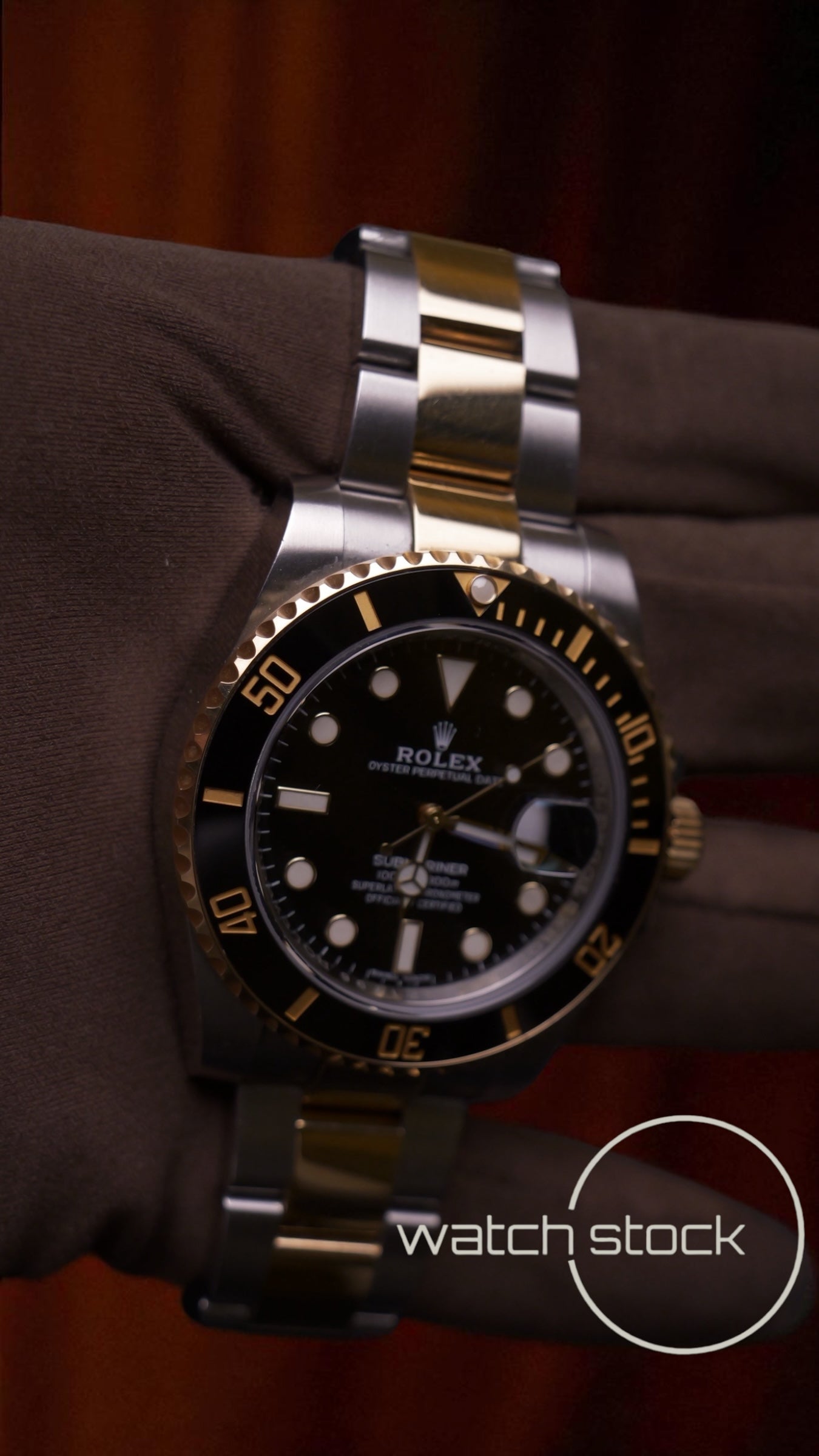 Rolex submariner data 41mm ref.116613LN two-tone 2020