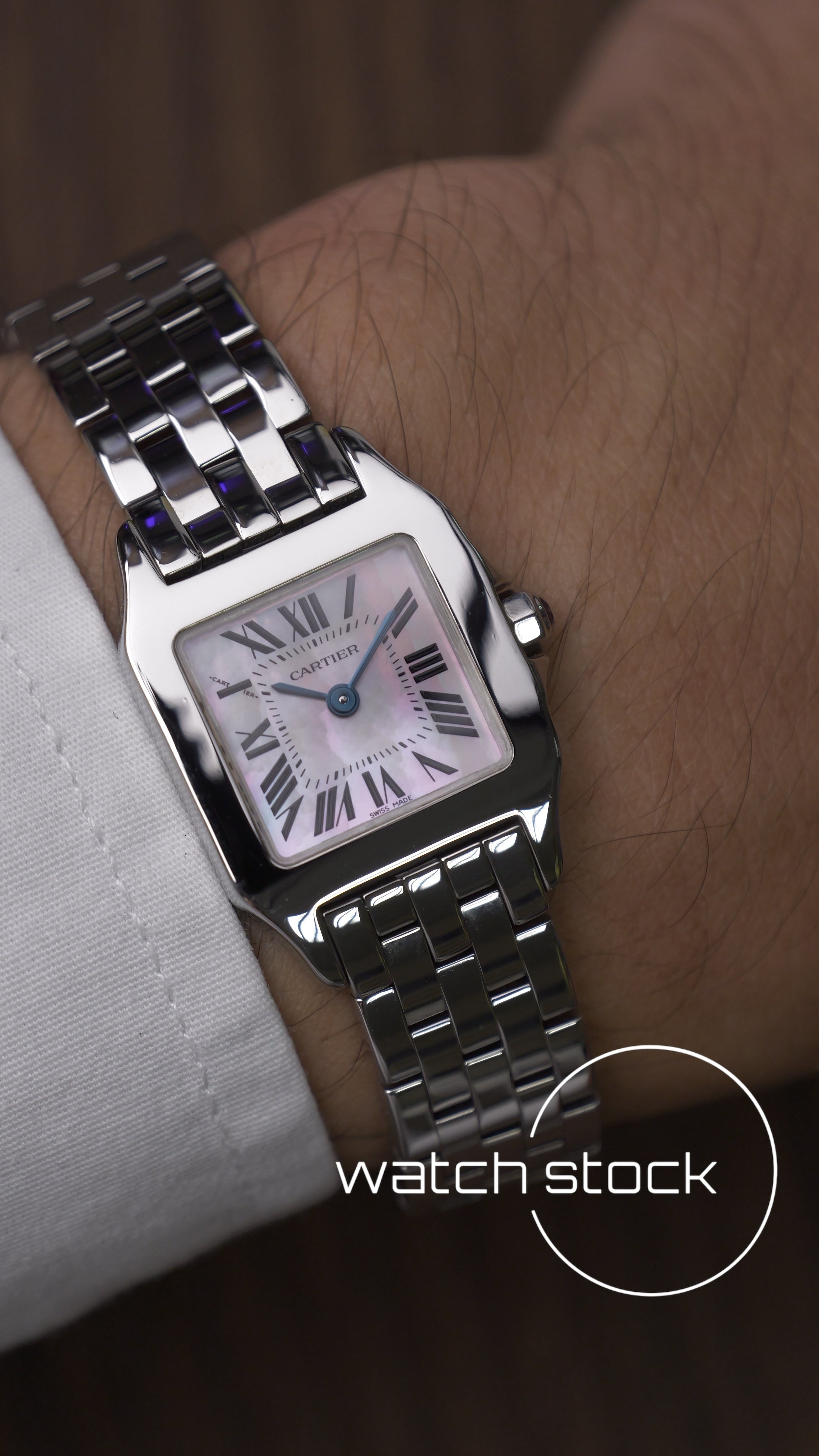 Cartier demoiselle lady quartz 20x28mm ref.2698