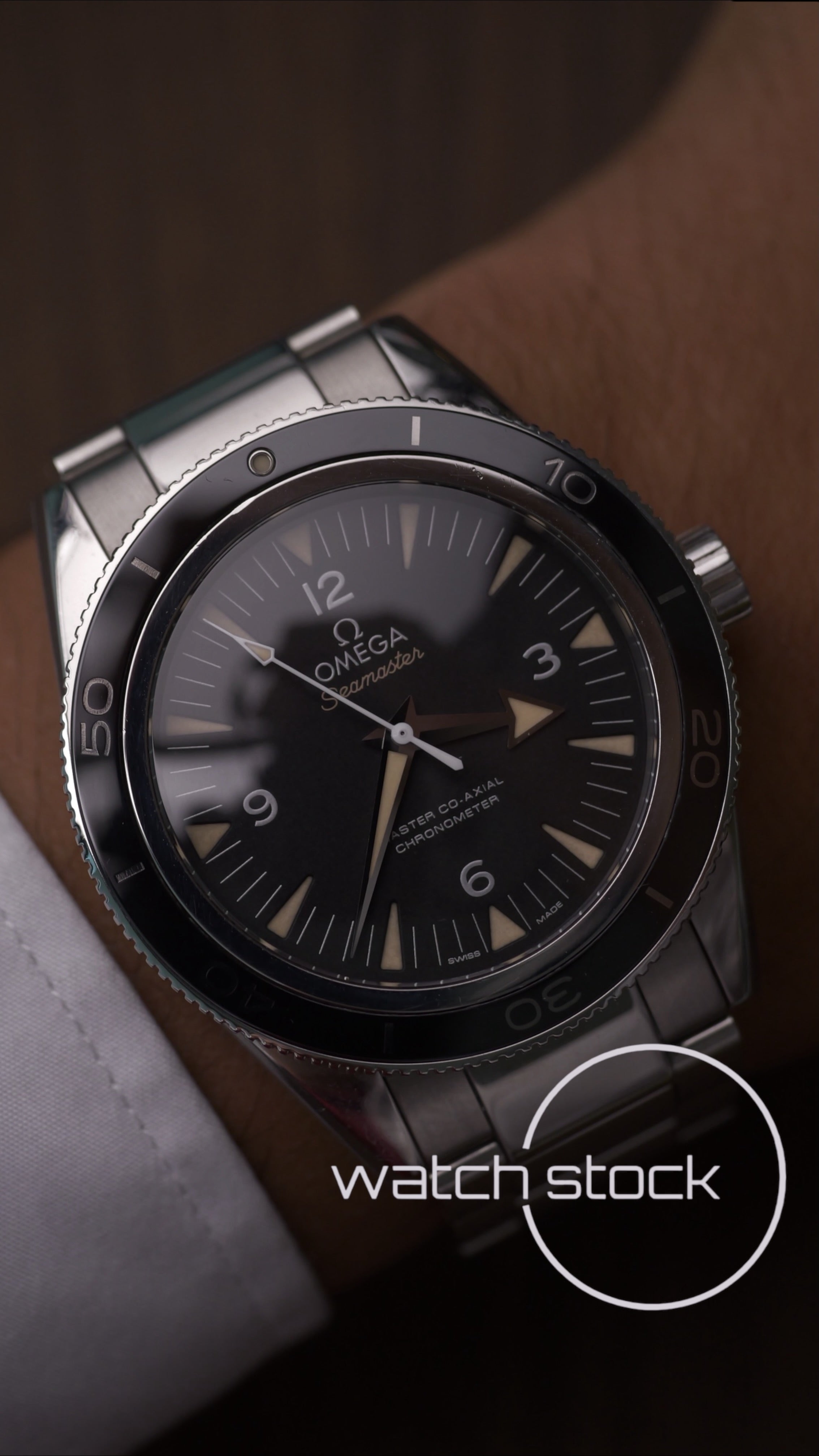 Omega Seamaster 300m 41mm co-axial Liquid Metal ref 23330412101001