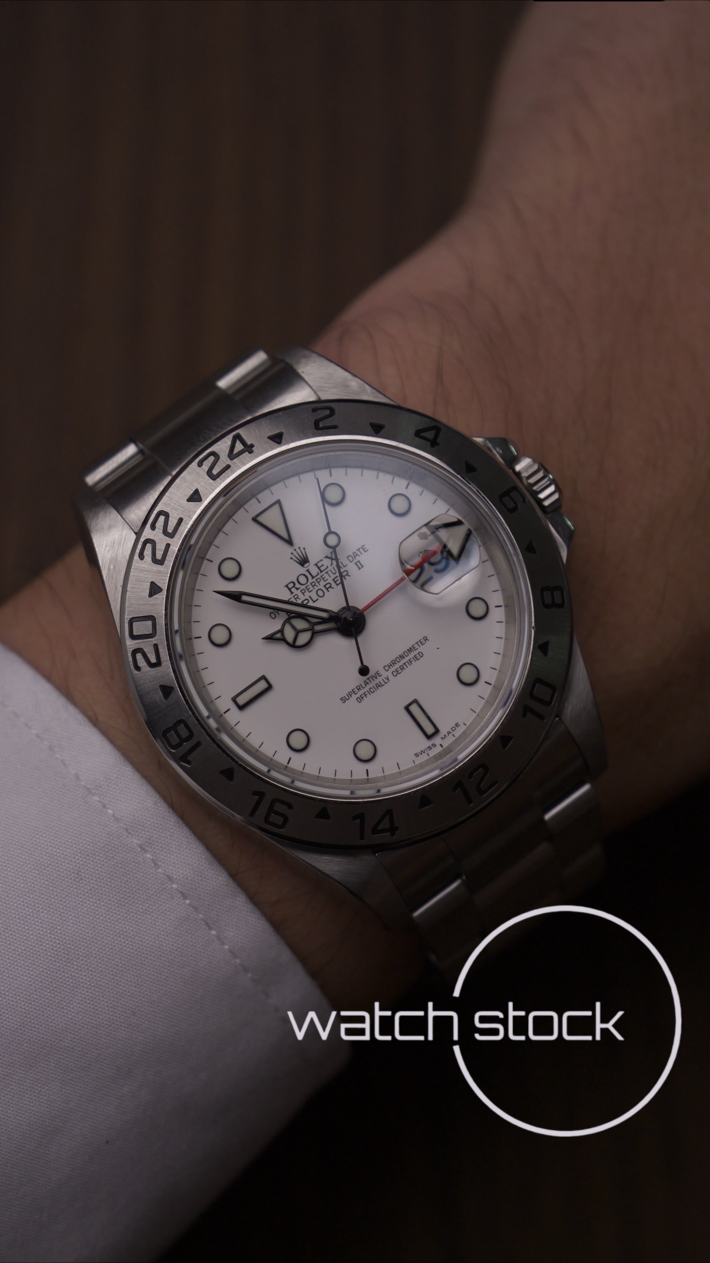 Rolex Explorer II FULL SET 16570 white dial 2007
