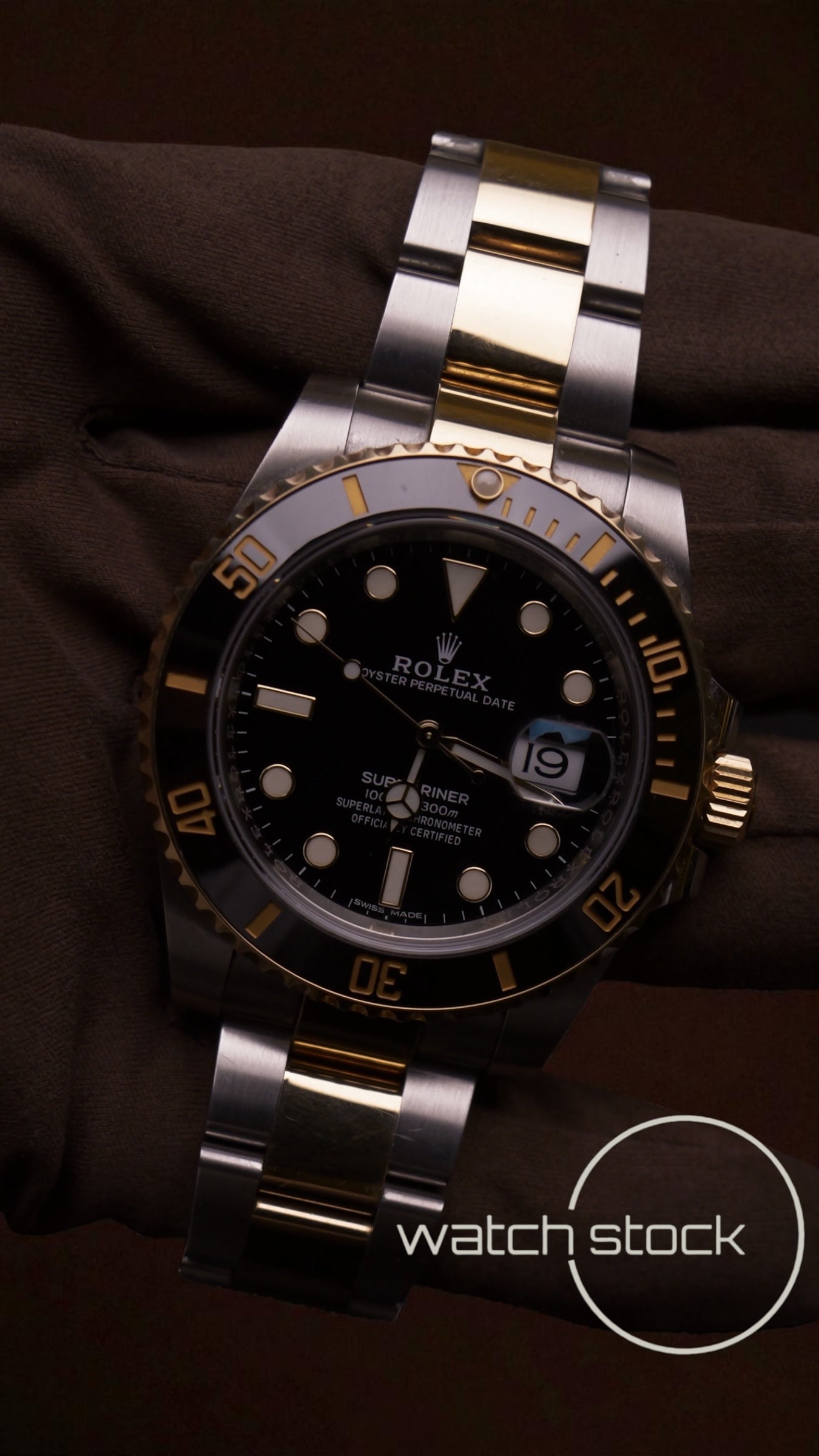 Rolex submariner data 41mm ref.116613LN two-tone 2020