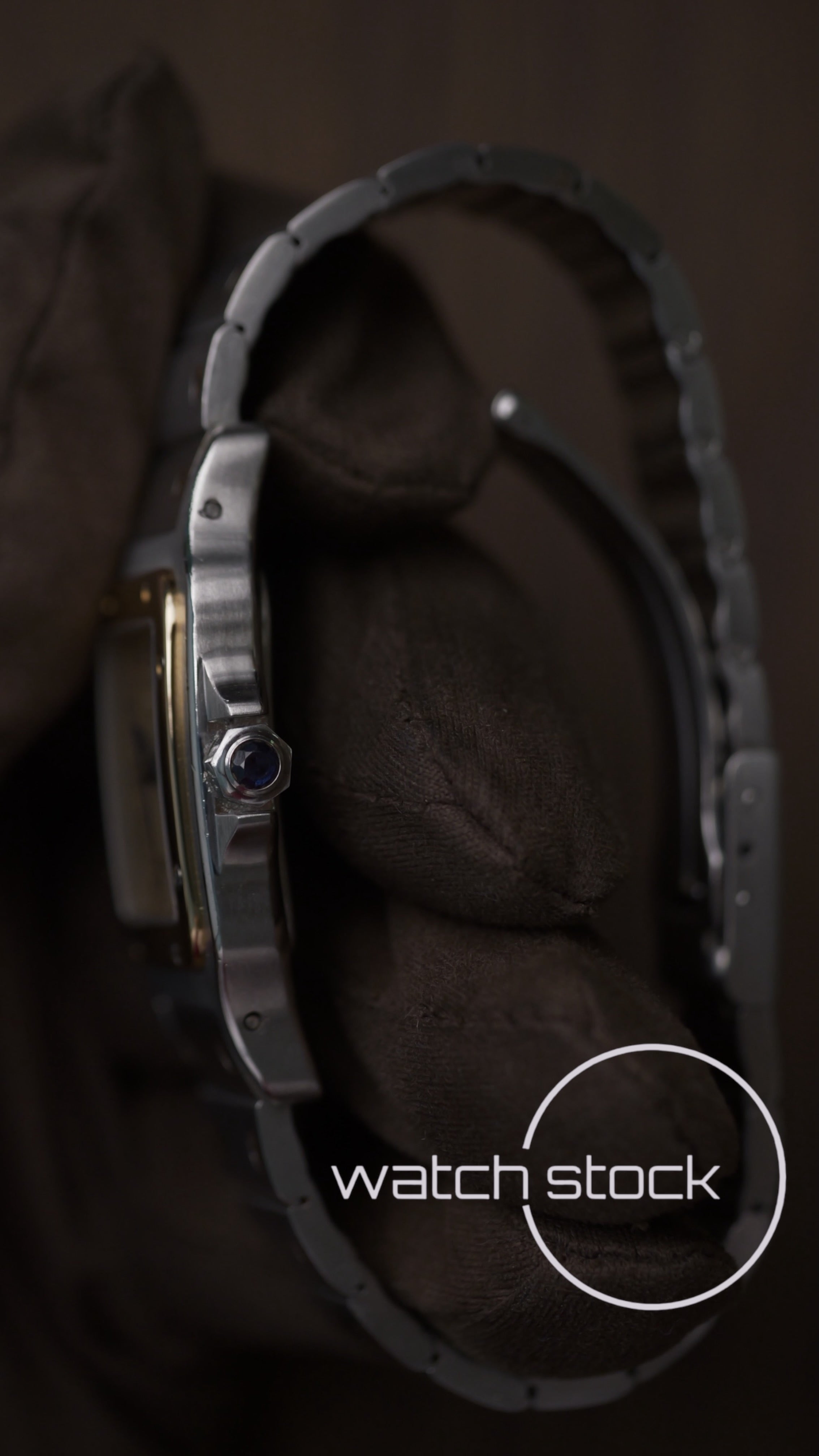 Cartier santos galbee 29x41mm ref.187901 Full Set