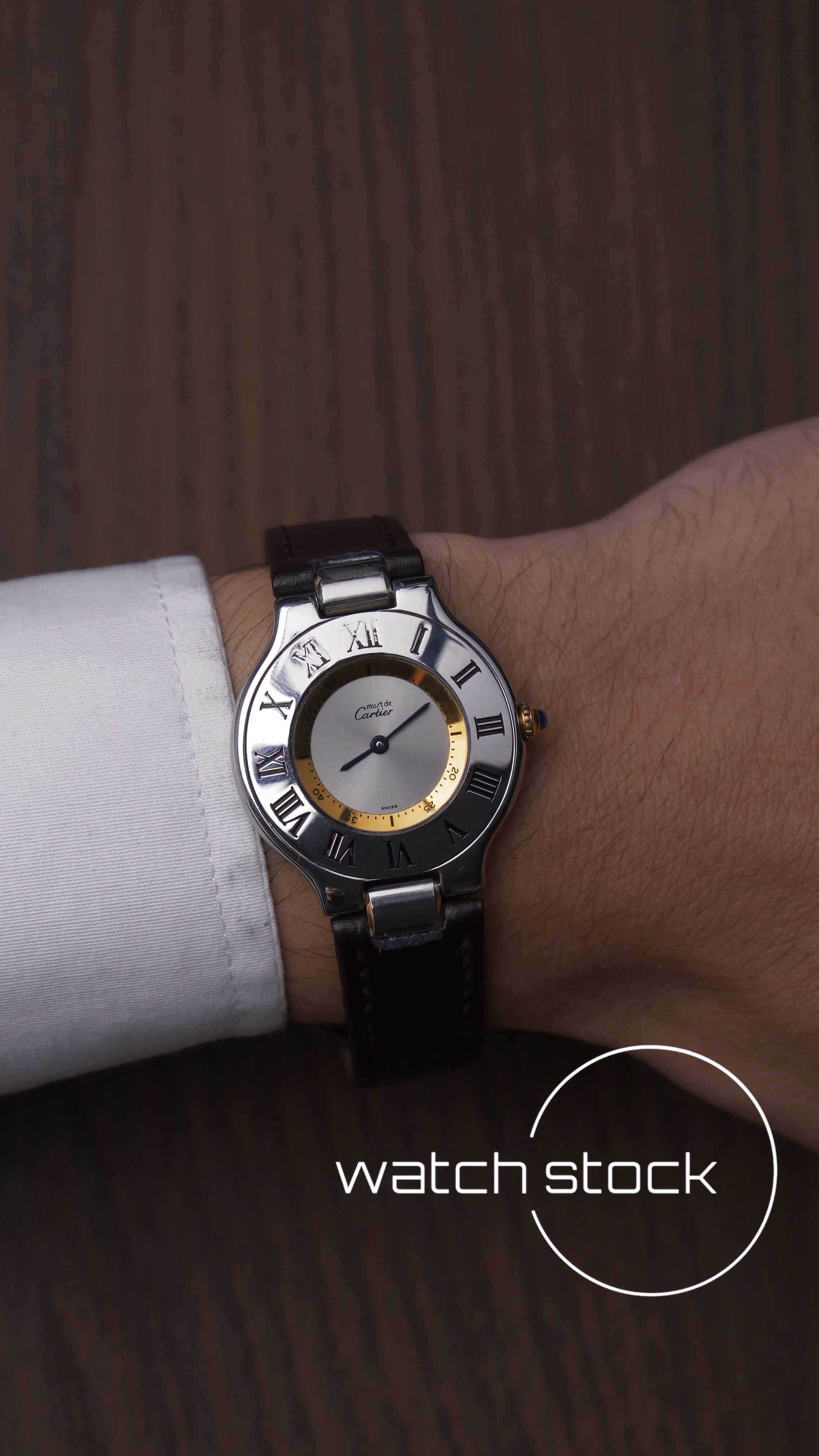 Cartier 21 unisex 31mm ref.1330