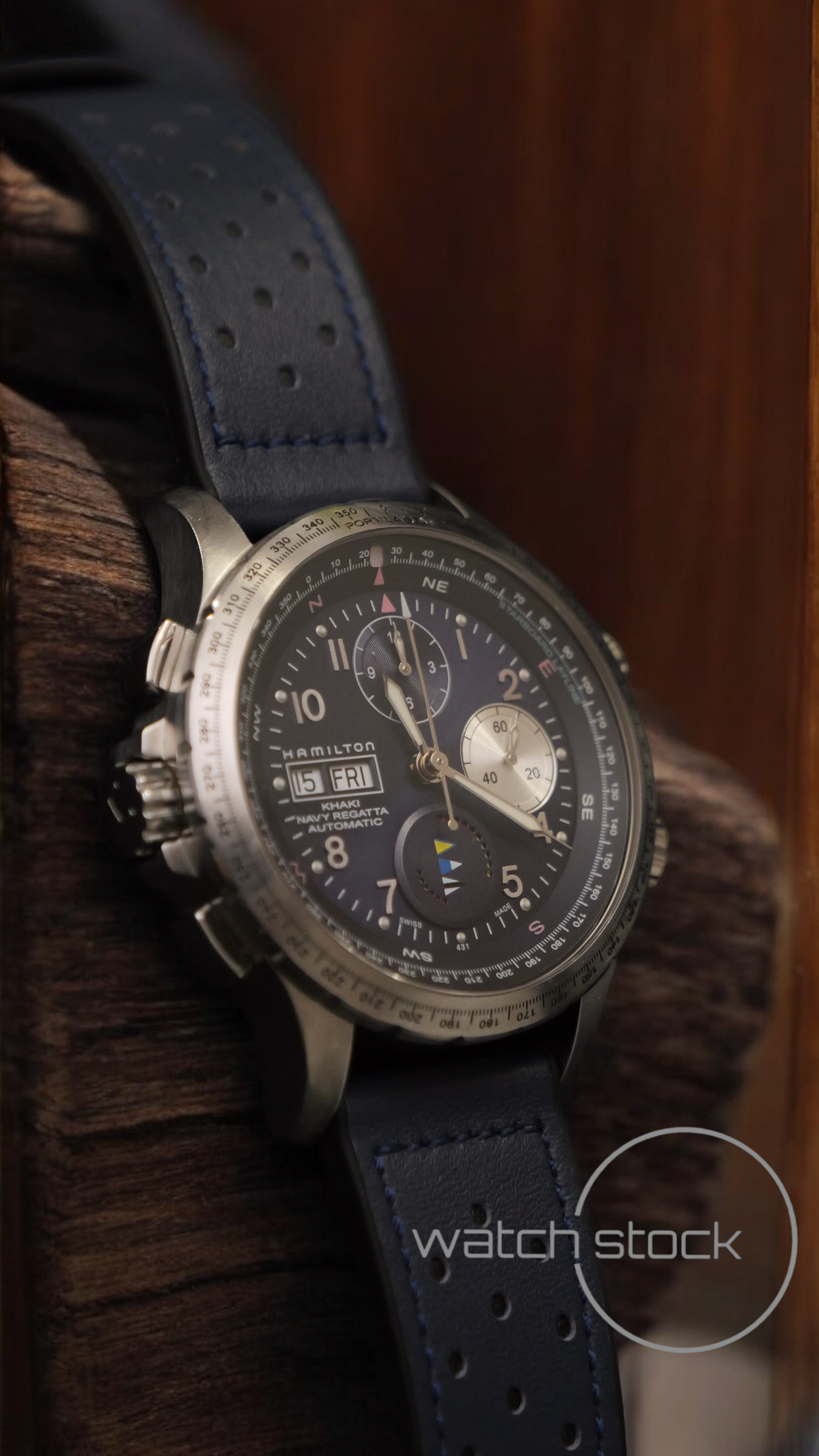 Hamilton khaki navy regatta automatic 43mm