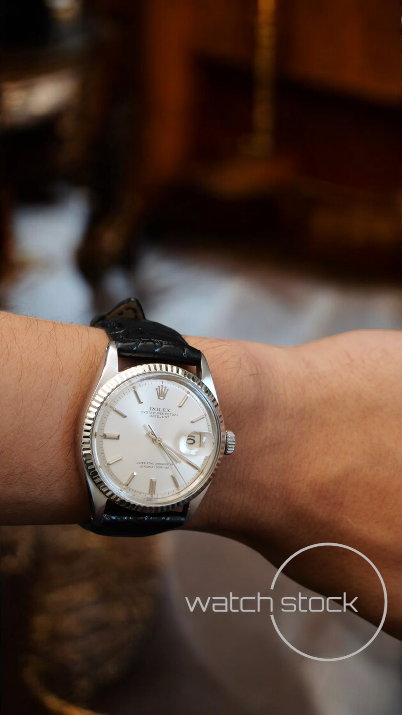 Rolex datejust 36mm 1601 con pochete