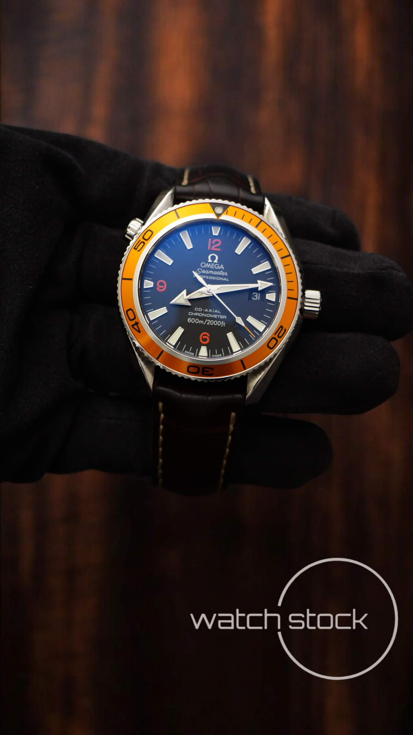 Omega seamaster planet ocean orange co-axial (42mm) Ref.168.1653