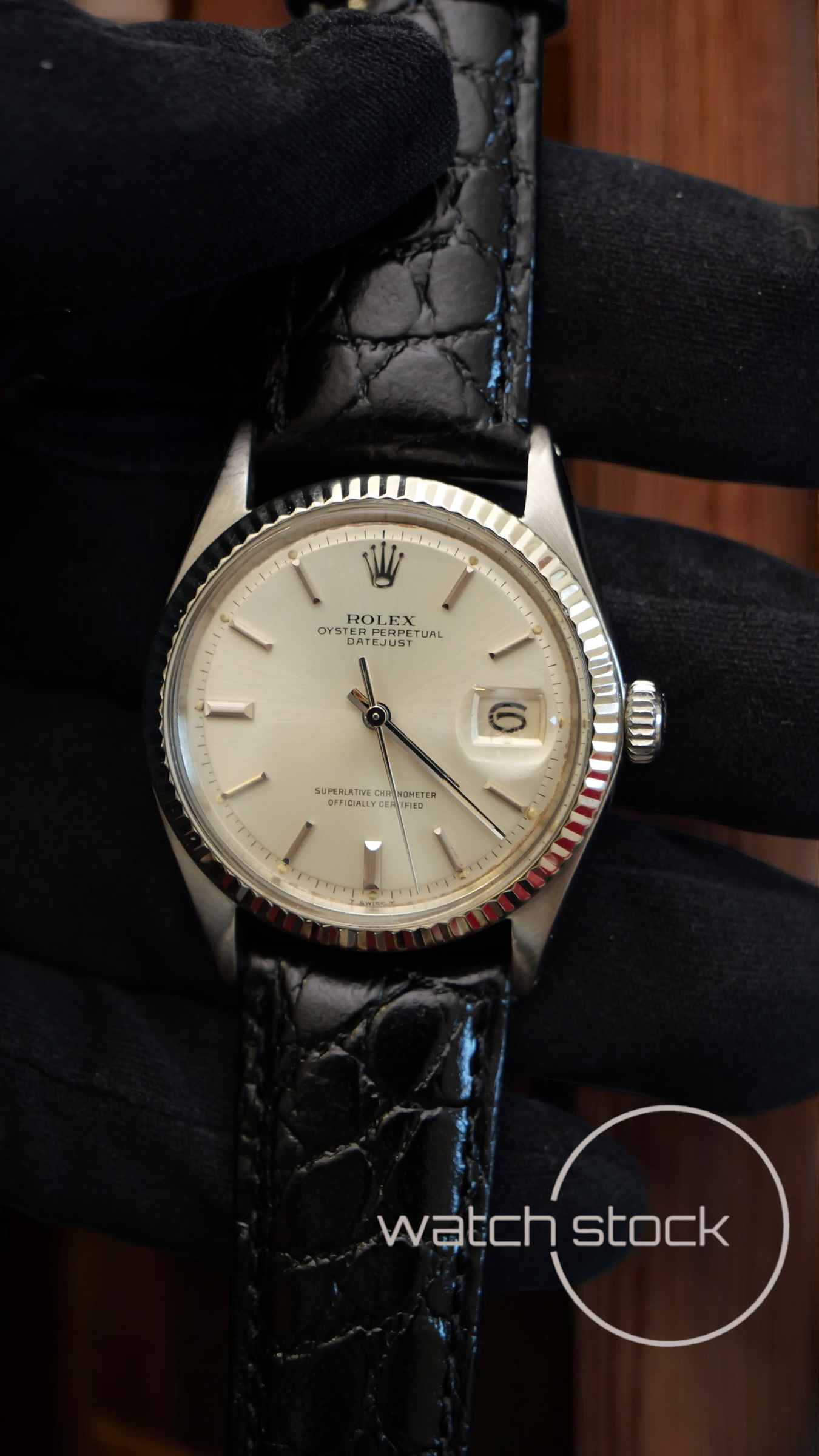 Rolex datejust 36mm 1601 con pochete