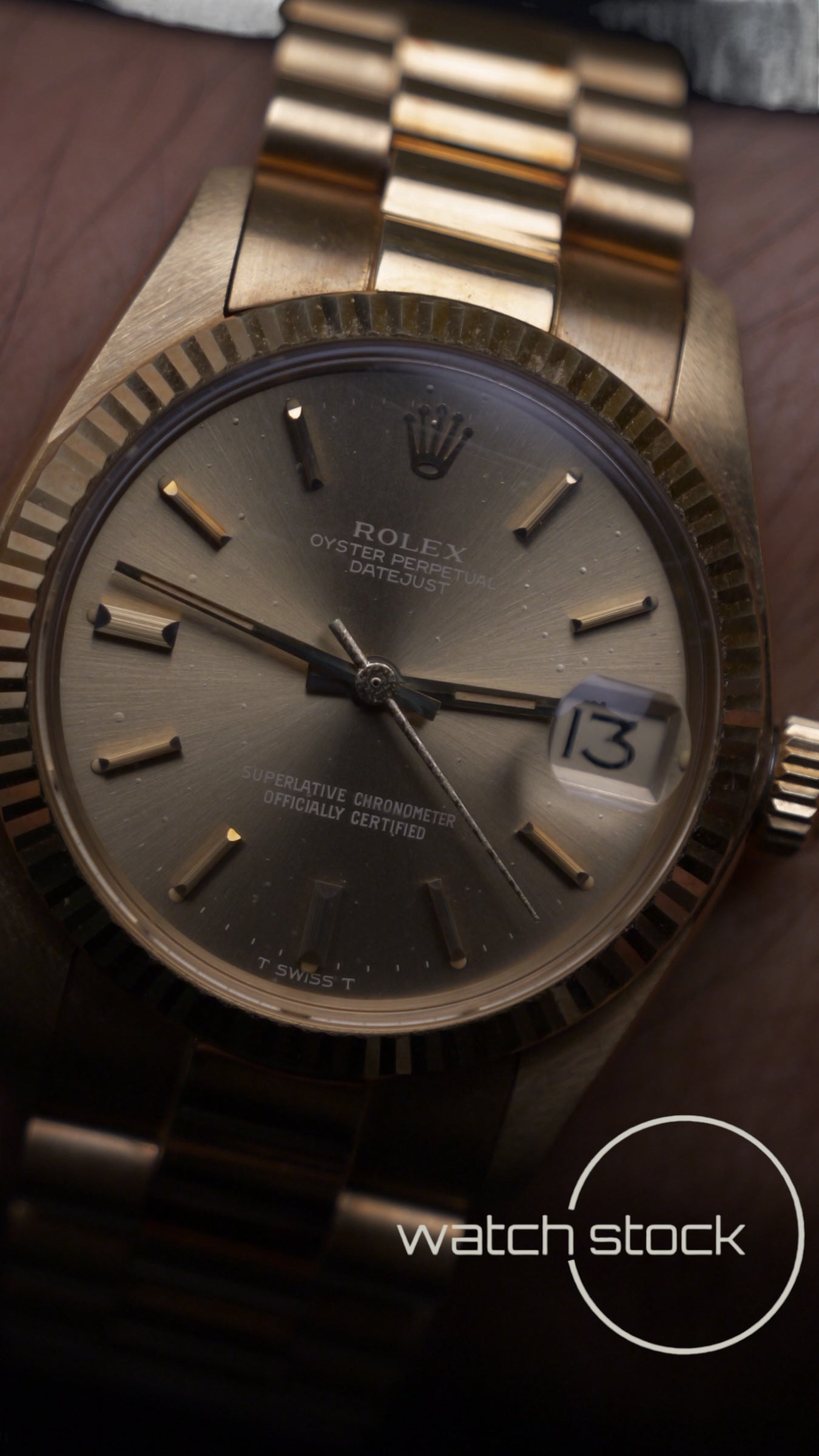 Rolex Datejust 31mm ref.6827 full gold FULL SET