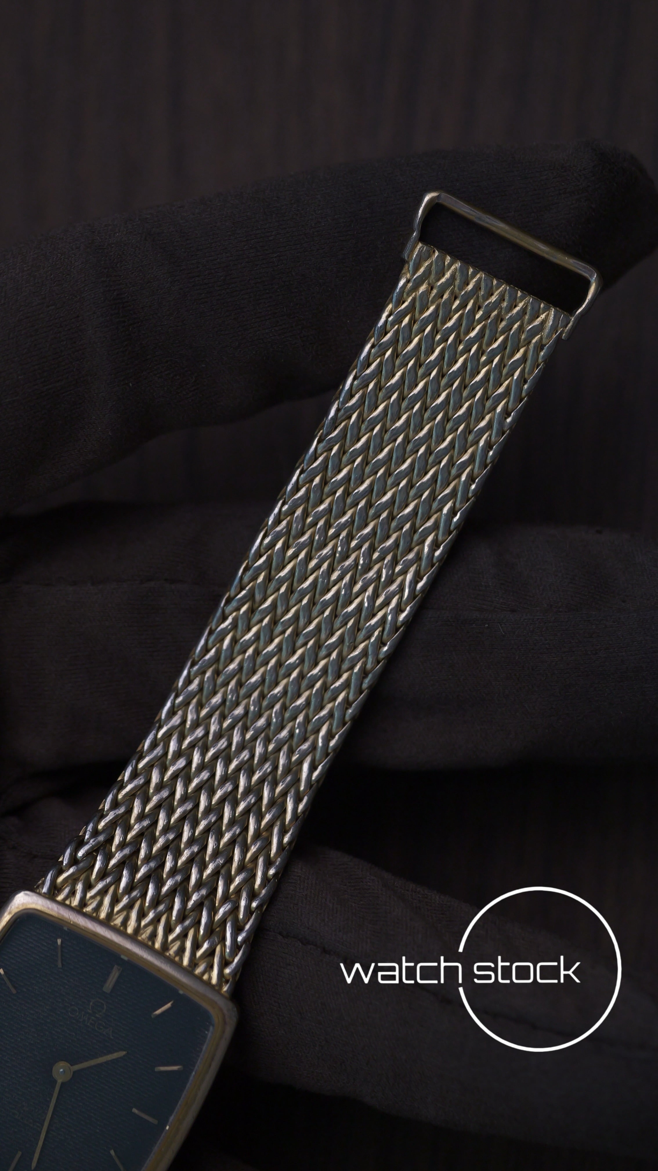 Omega De ville 1980 vintage 33mm con bracciale integrato Quartz