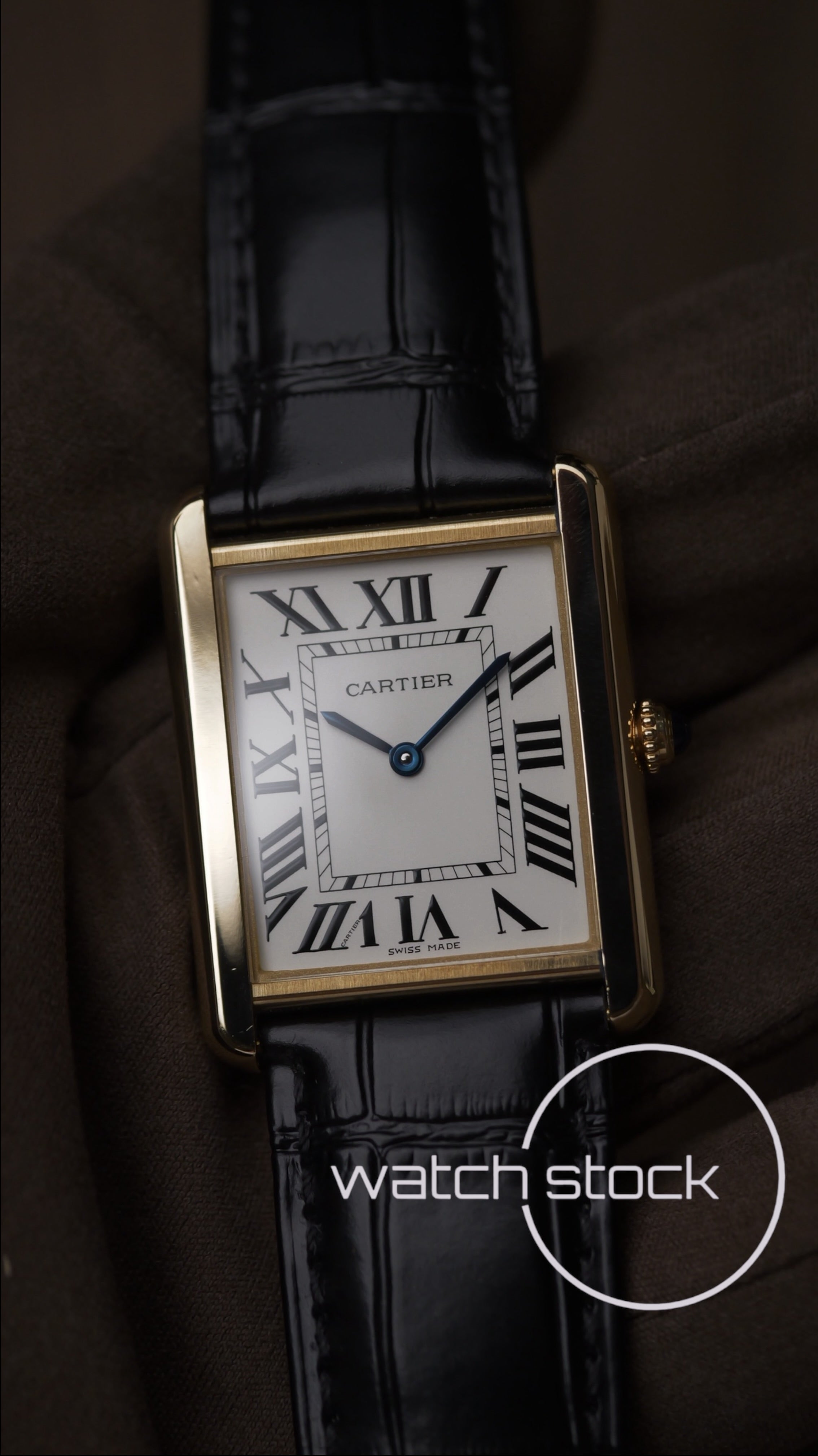 Cartier tank solo L 18K GOLD ref.3167 27x35mm quartz