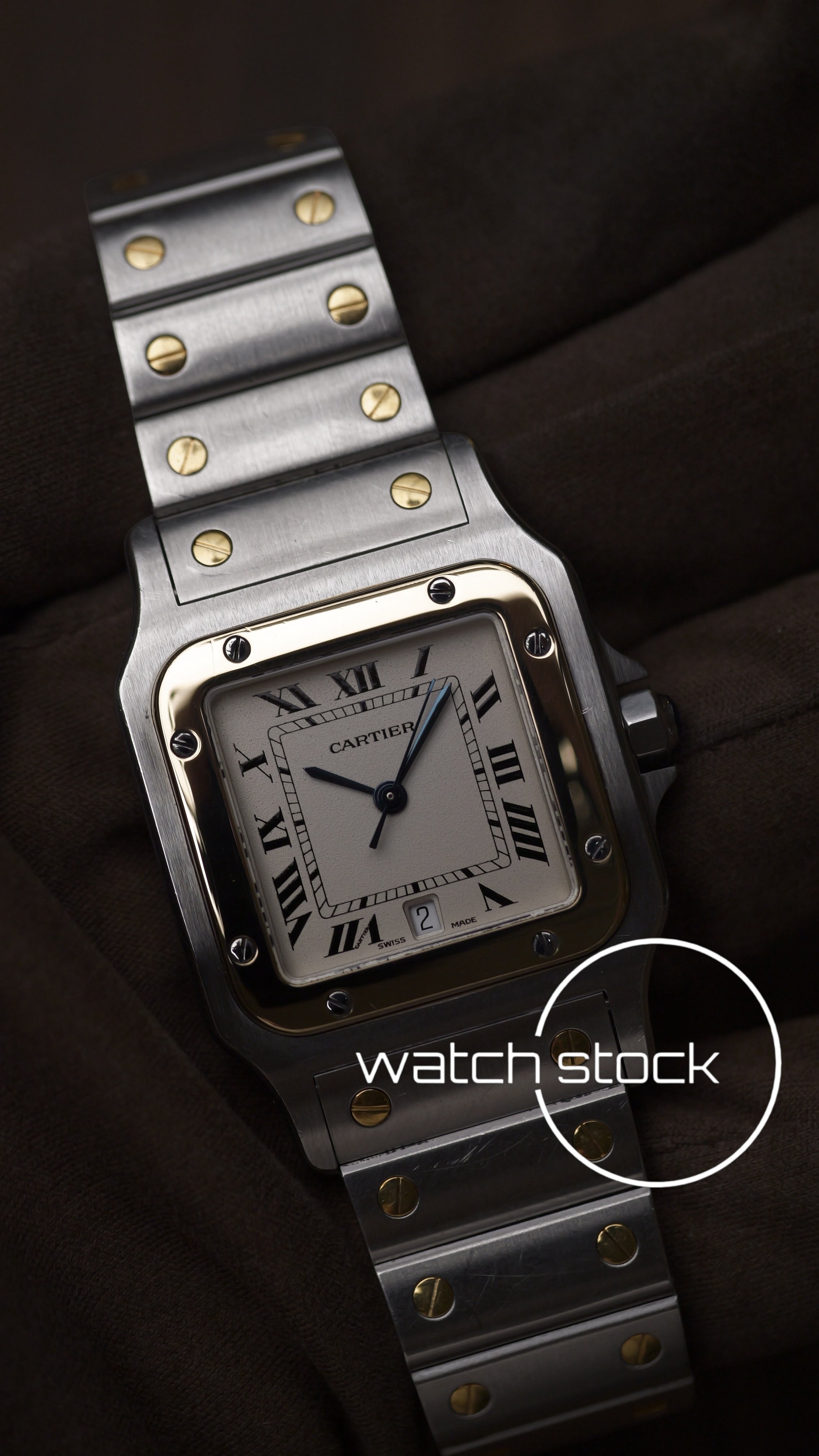 Cartier santos galbee 29x41mm Ref. 1566