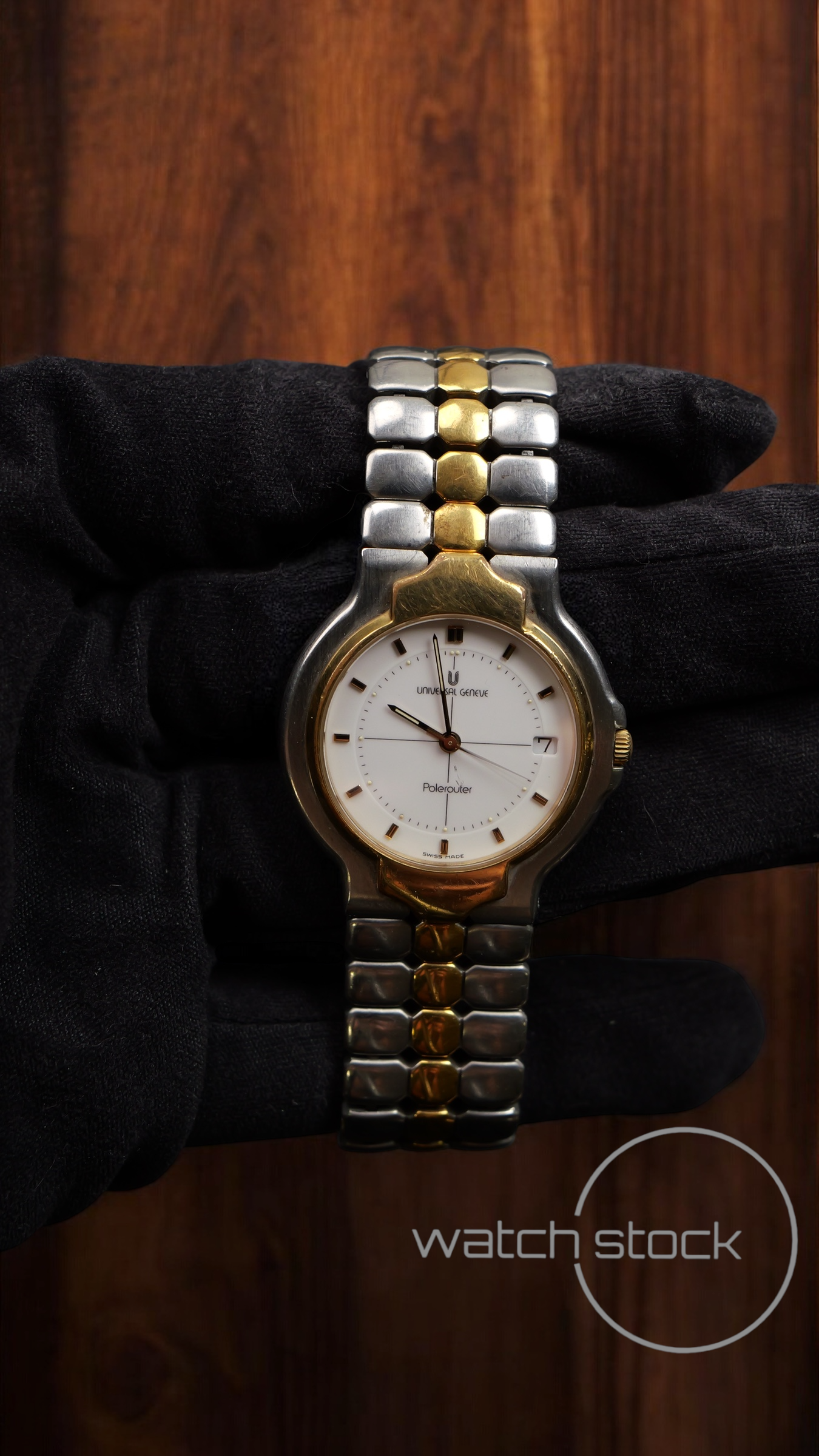 Universal geneve polerouter vintage Dress Watch unisex 34mm