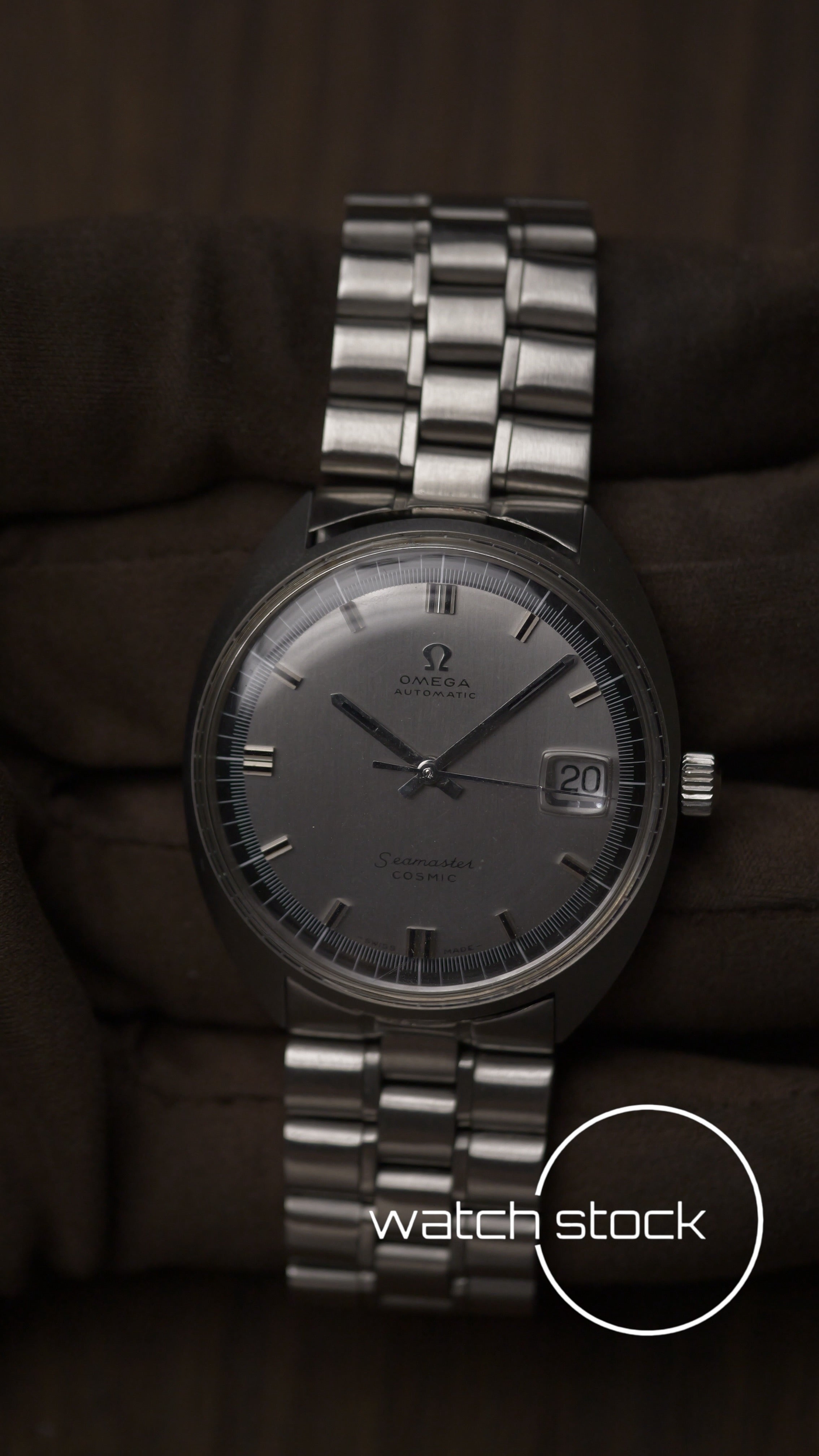 Omega seamaster cosmic automatic date 35mm vintage