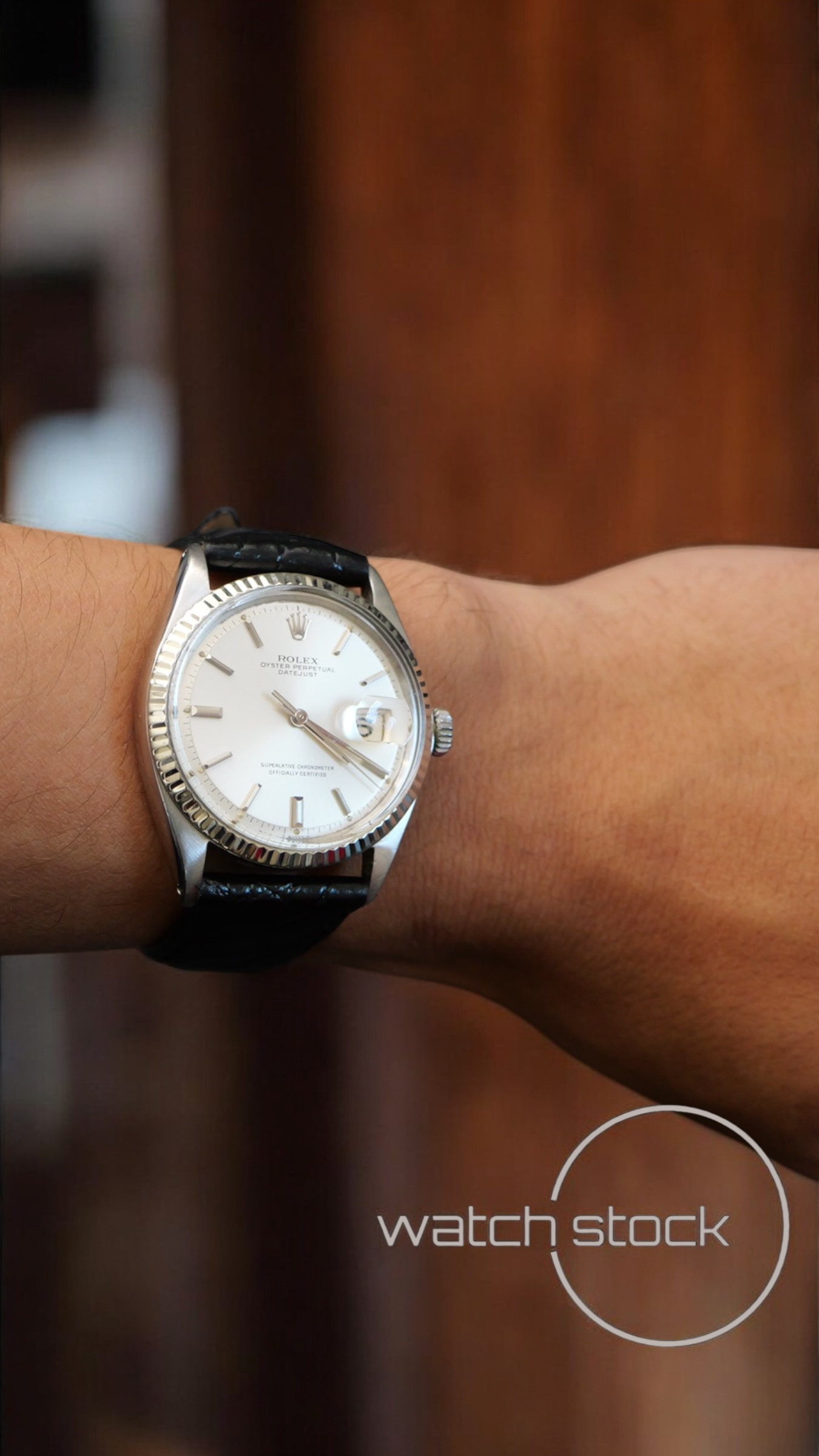 Rolex datejust 36mm 1601 con pochete