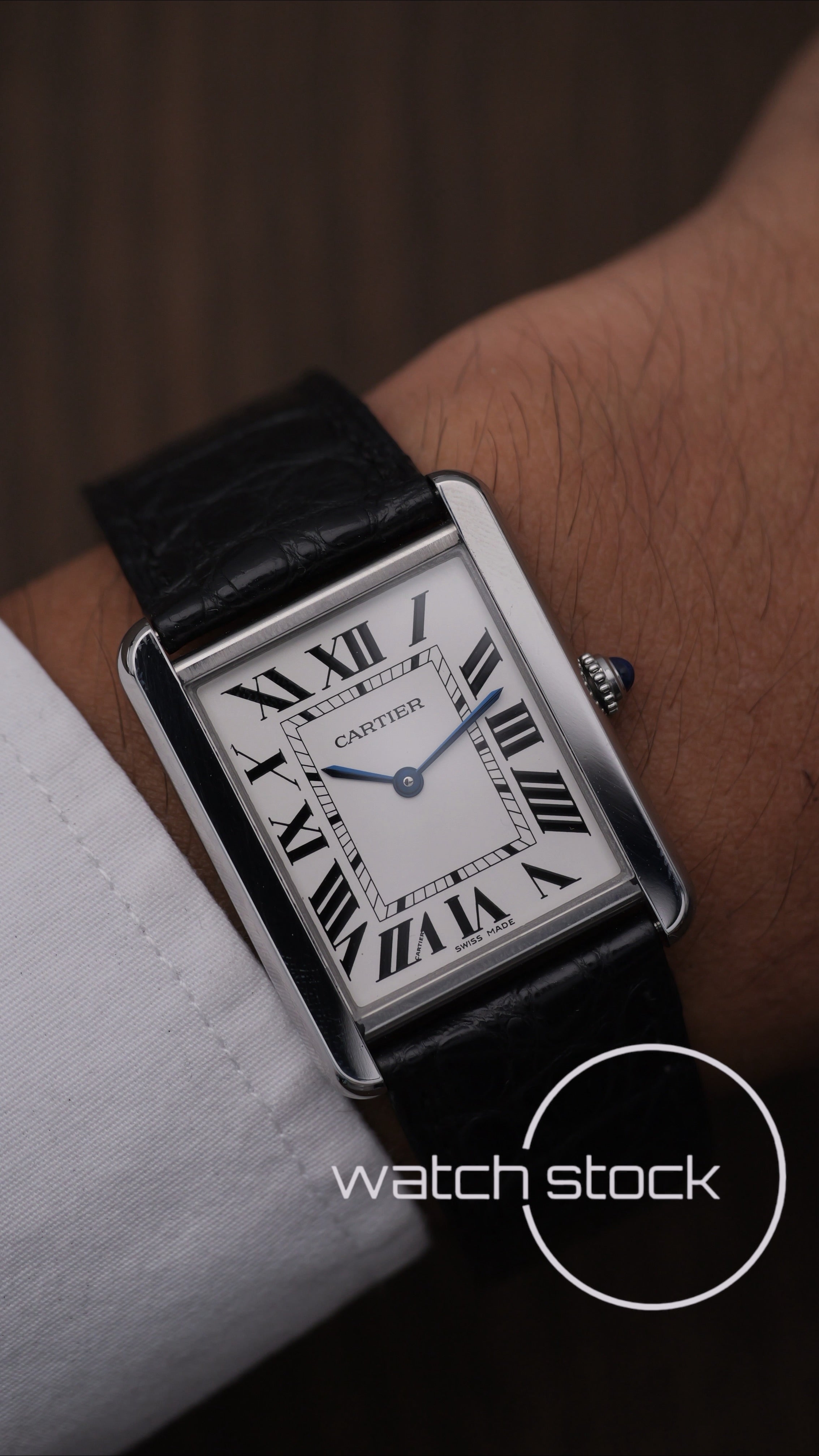 Cartier tank solo L ref.3169 27x35mm