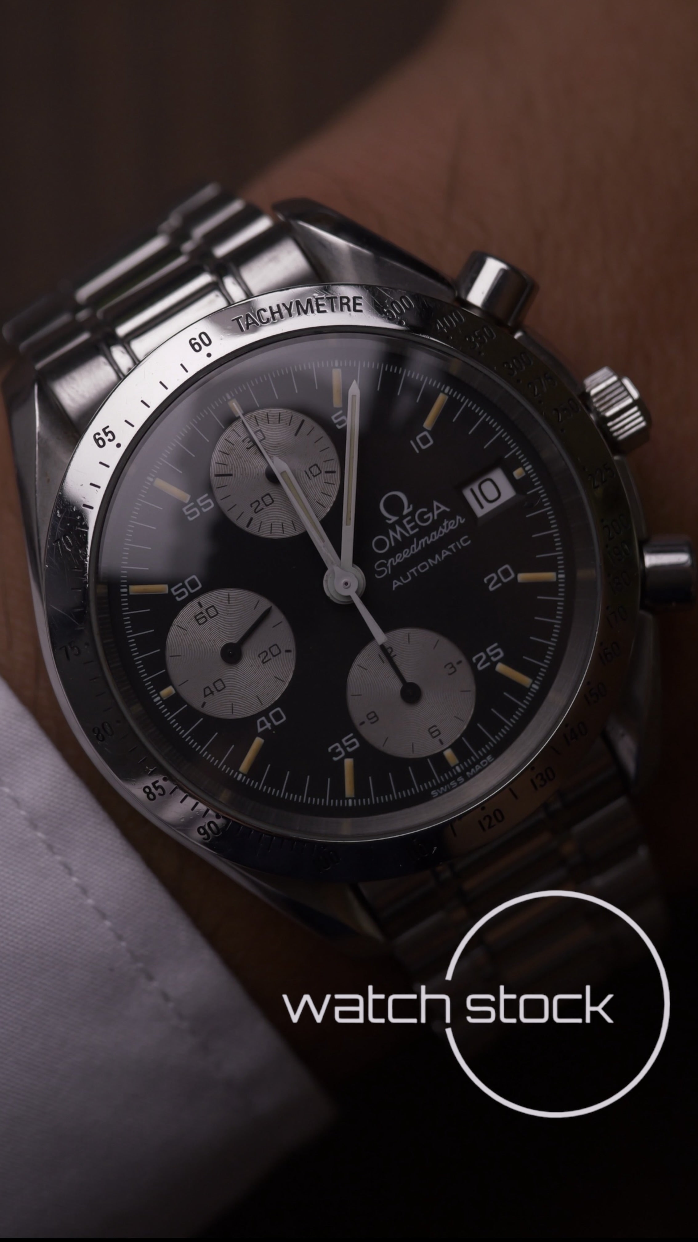Omega speedmaster date Panda dial Ref. 3511.50 automatic