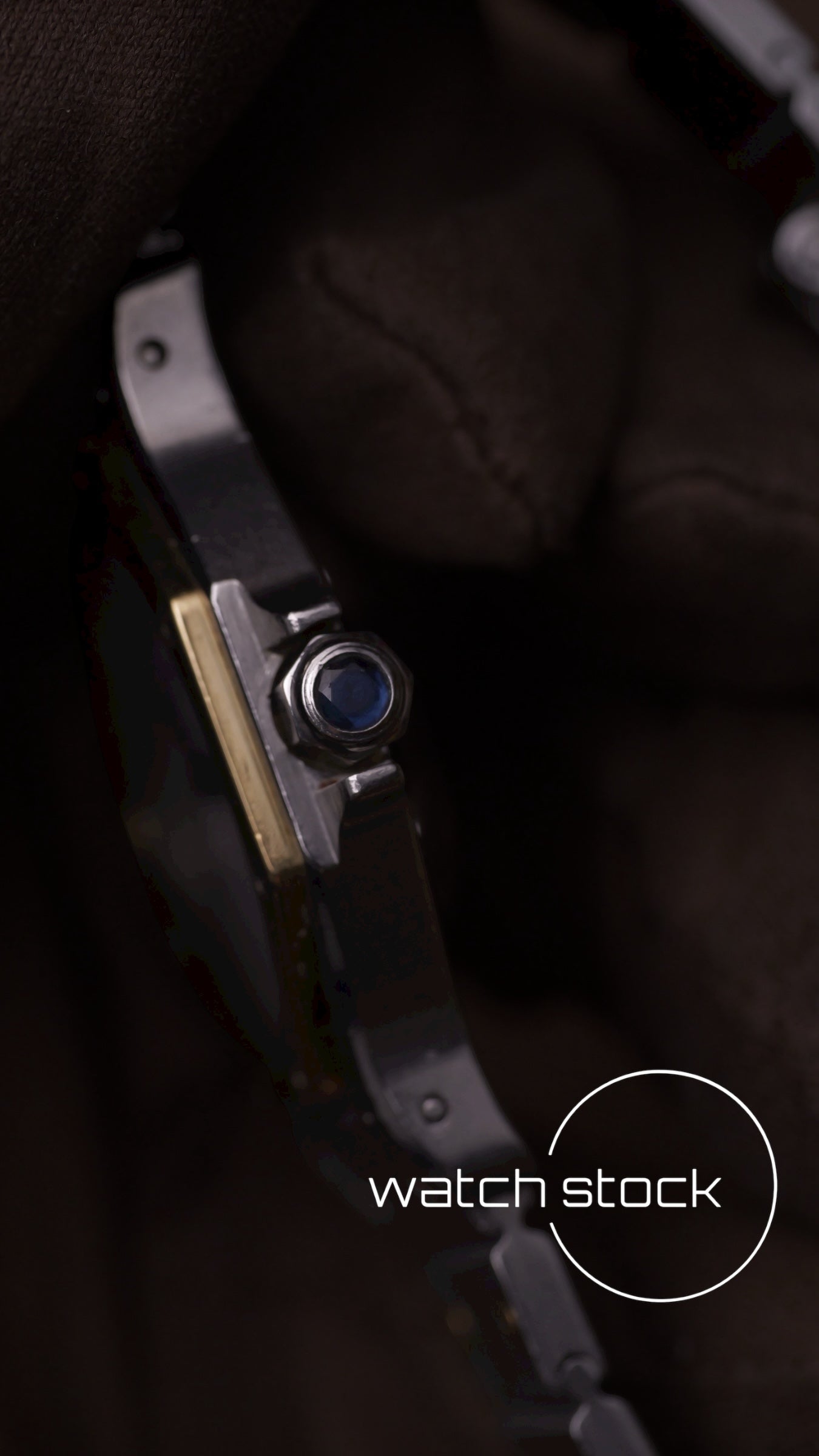 Cartier santos Octagon 30mm Large men ref.2966 Automatic