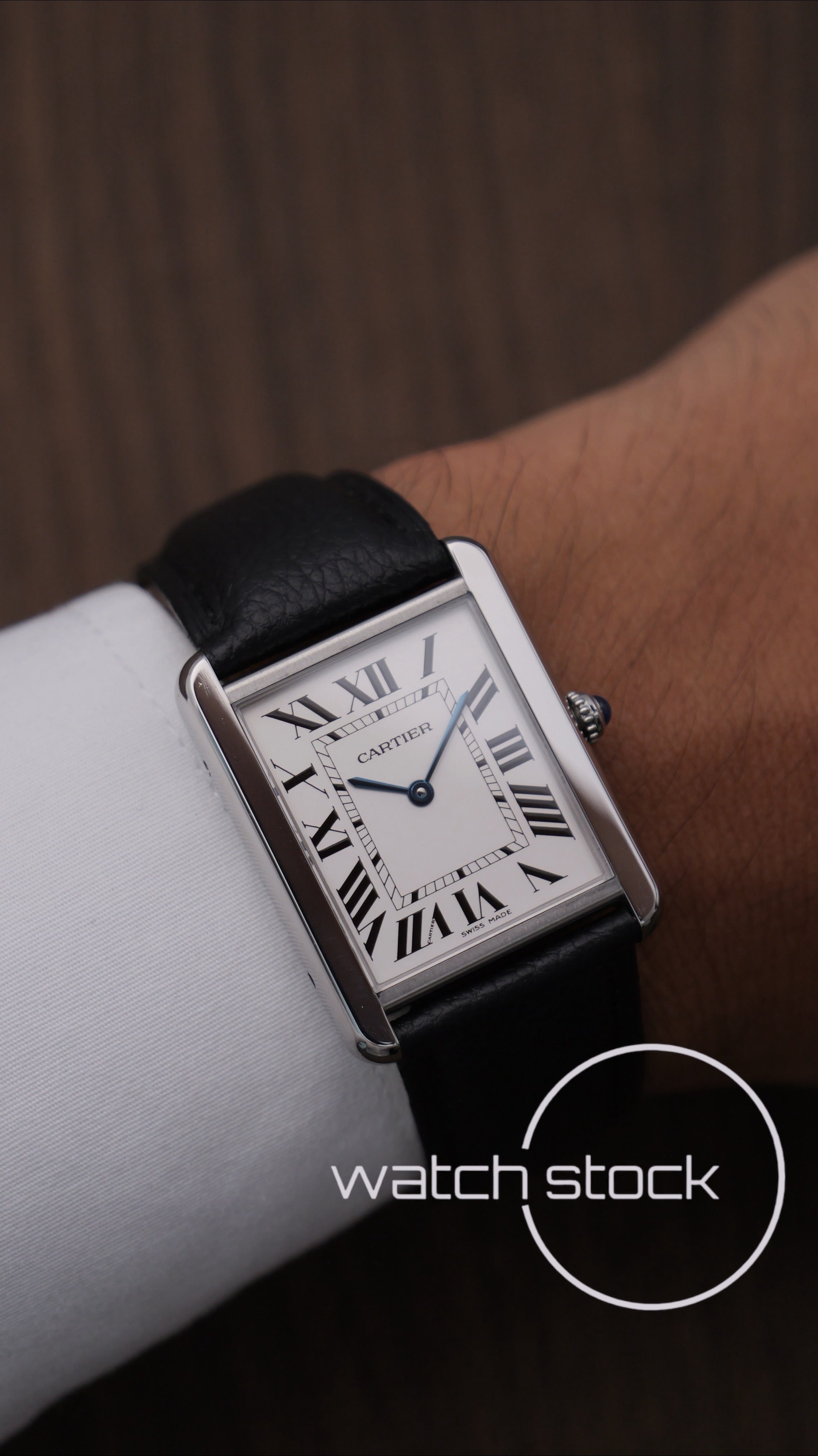 Cartier Tank Solo L ref.2715 27x35mm 2017 Full Set