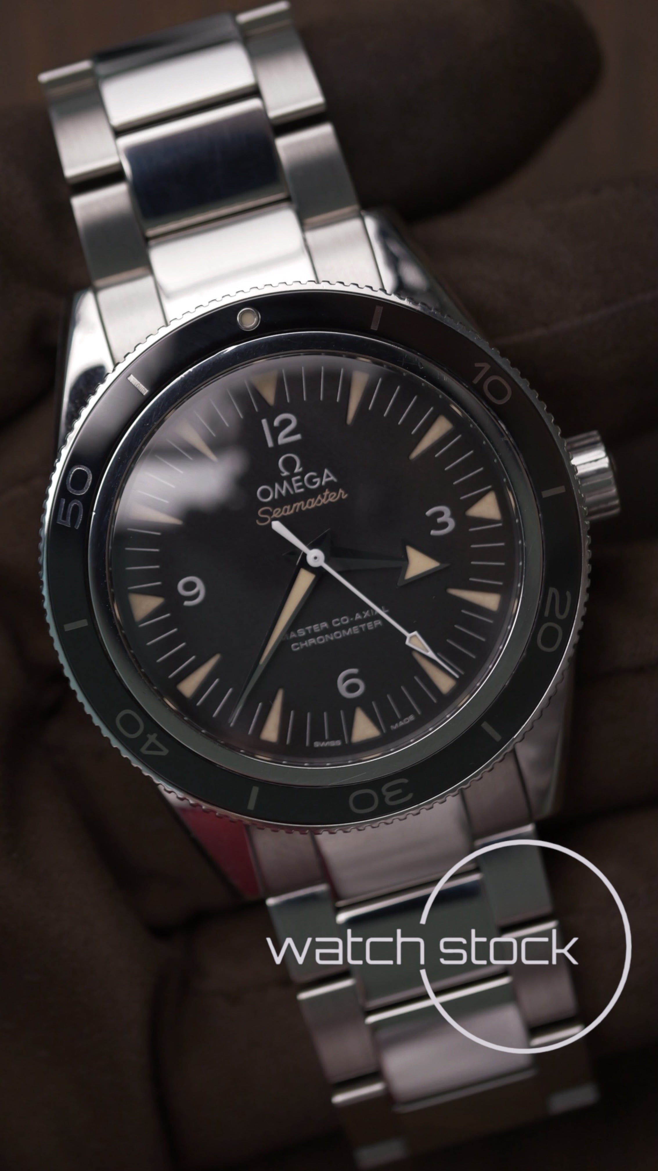 Omega Seamaster 300m 41mm co-axial Liquid Metal ref 23330412101001