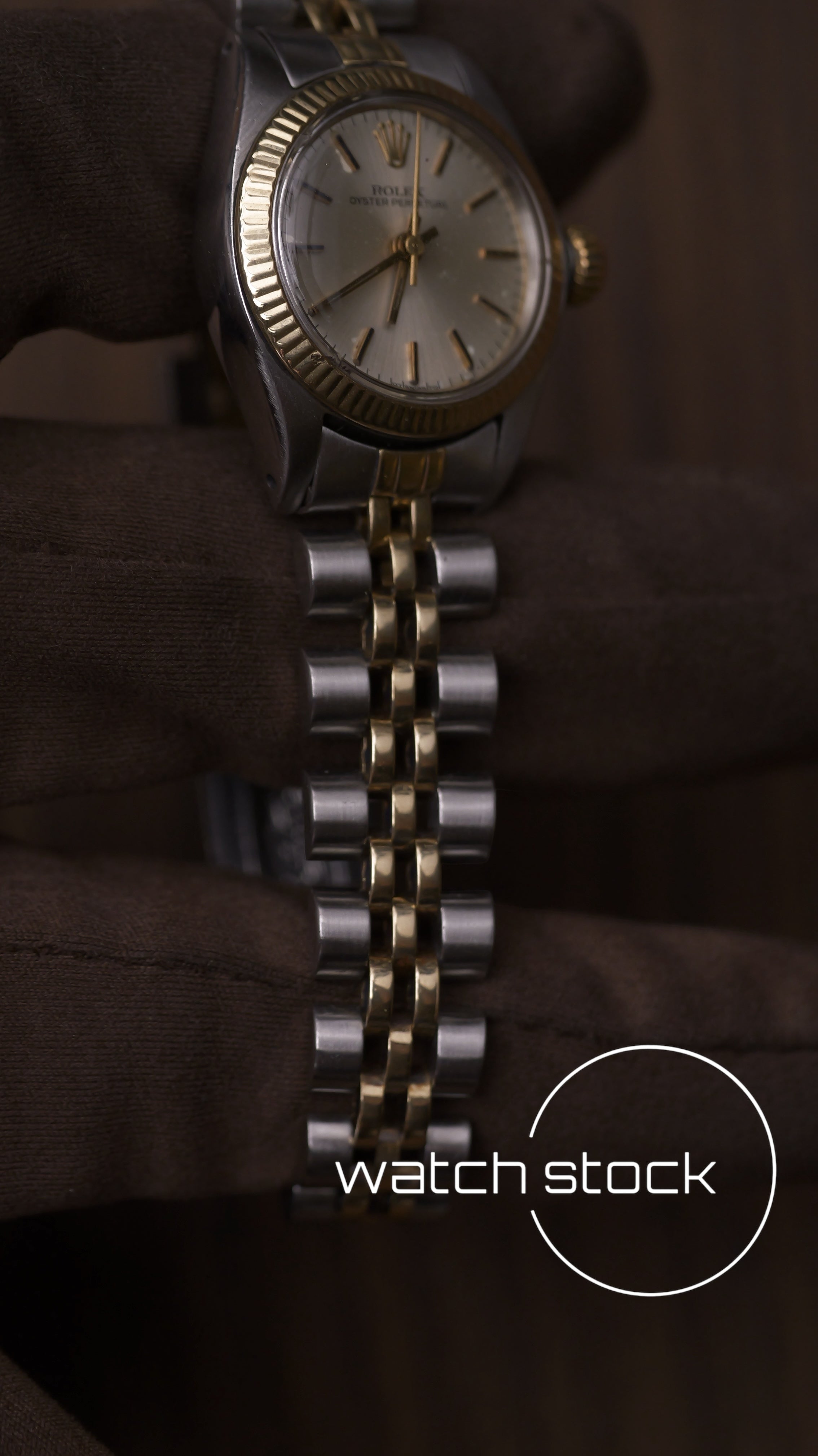 Rolex oyster perpetual 26mm two tone ref. 6719