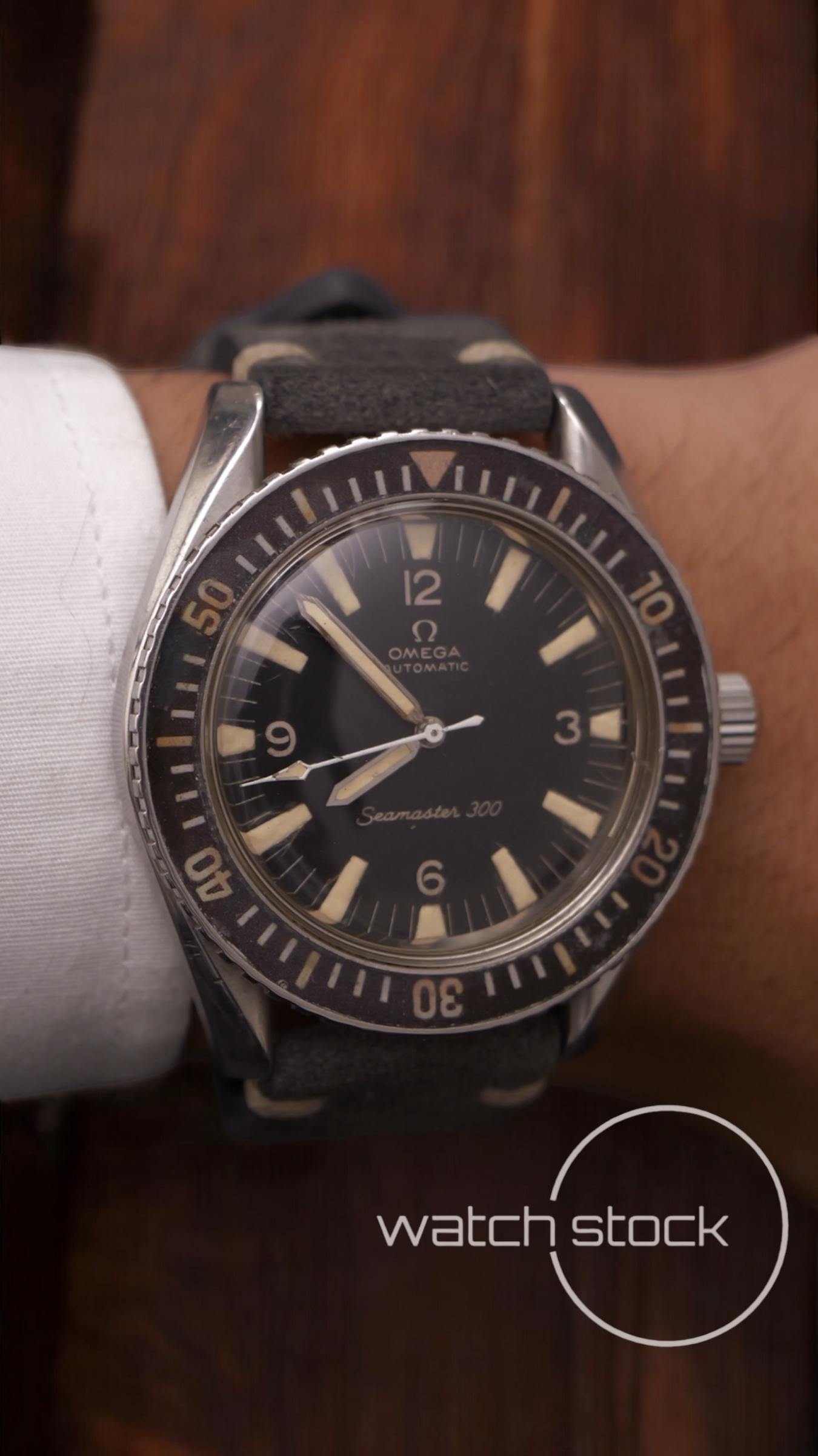 Omega seamaster 300m 1961 41mm ref.165.024