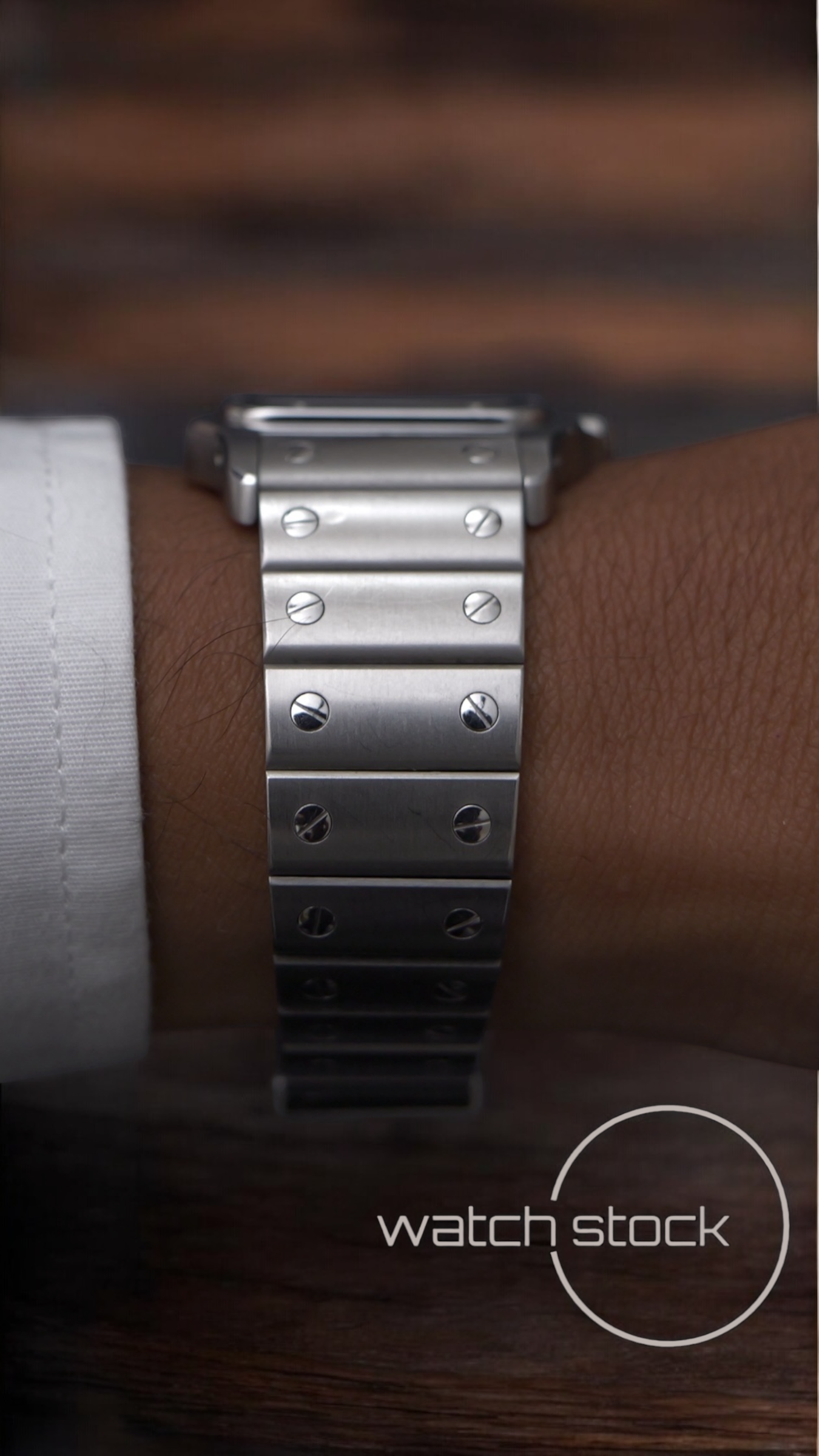 Cartier santos galbe 29x41mm ref.987901 must de cartier quarz