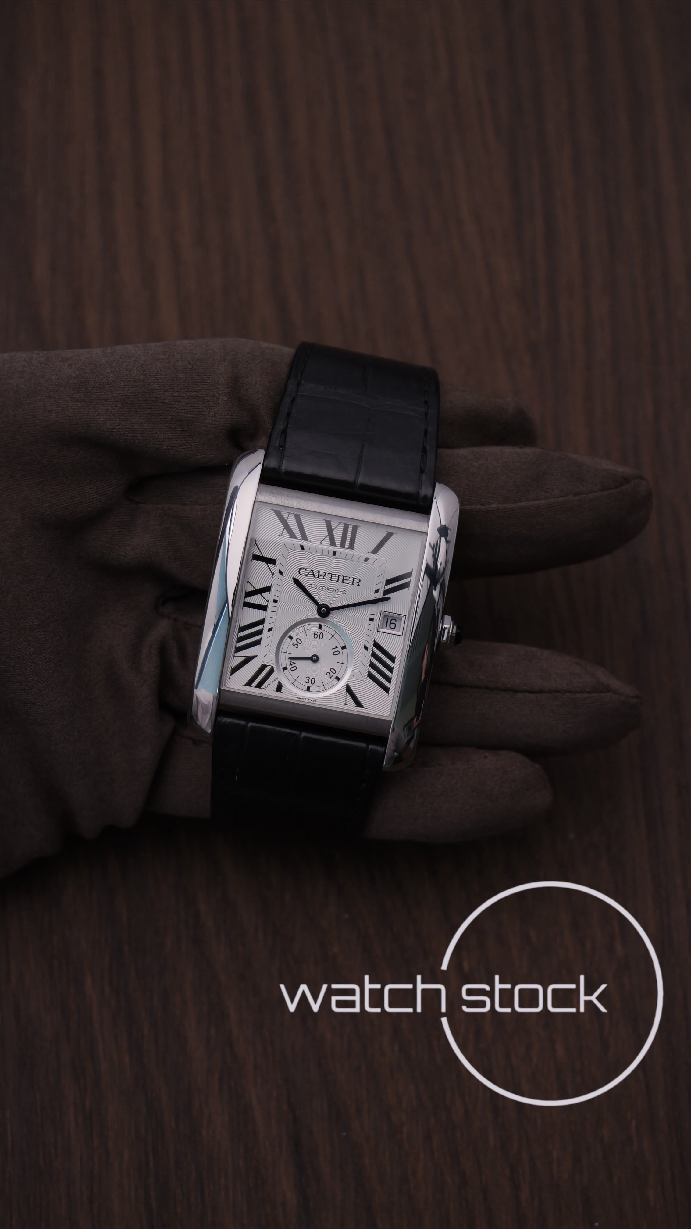 Cartier Tank MC Ref 3589 Automatic 34×44mm 2014 Full Set
