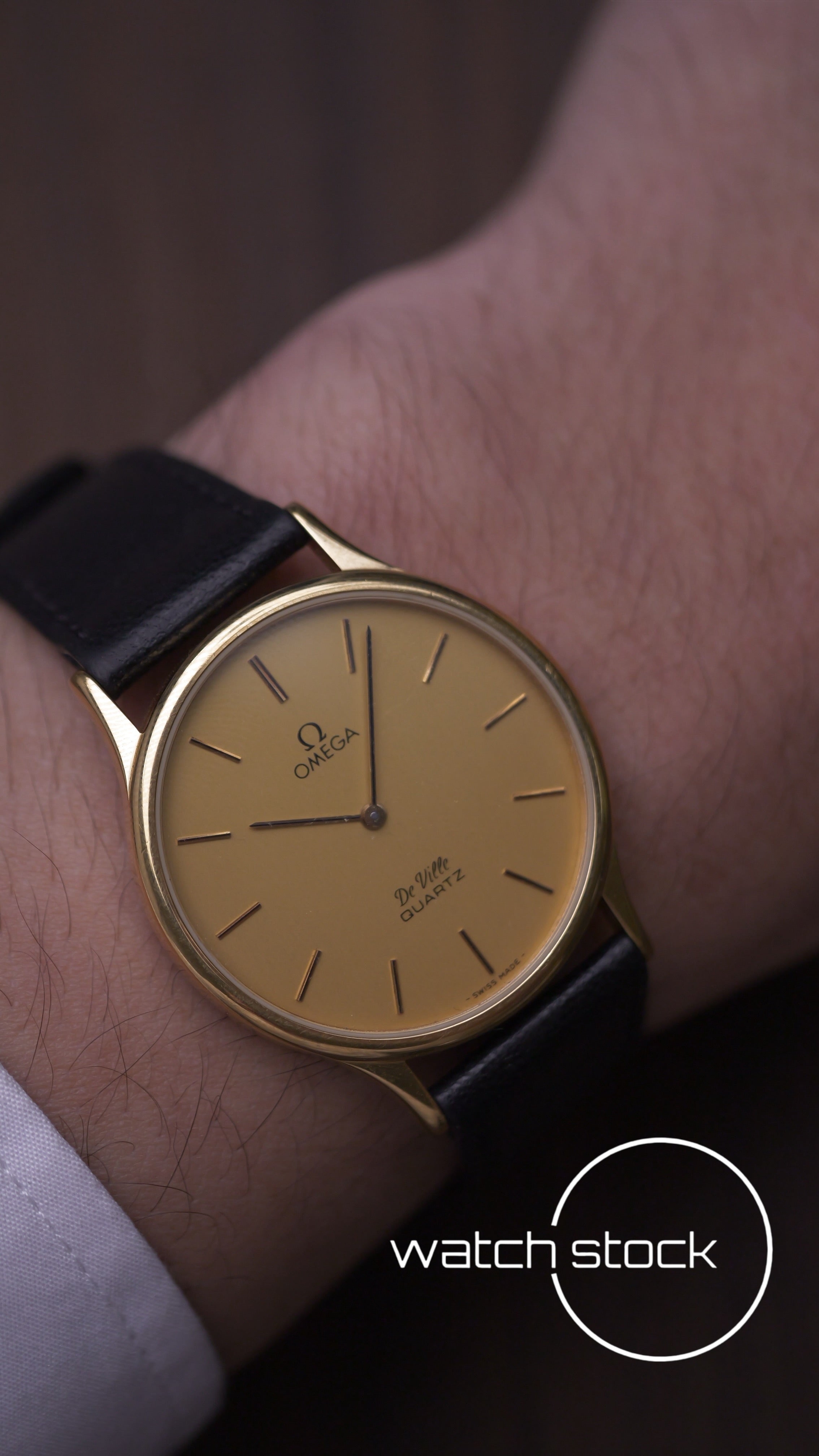 Omega De ville vintage cinturino originale Quartz 1984