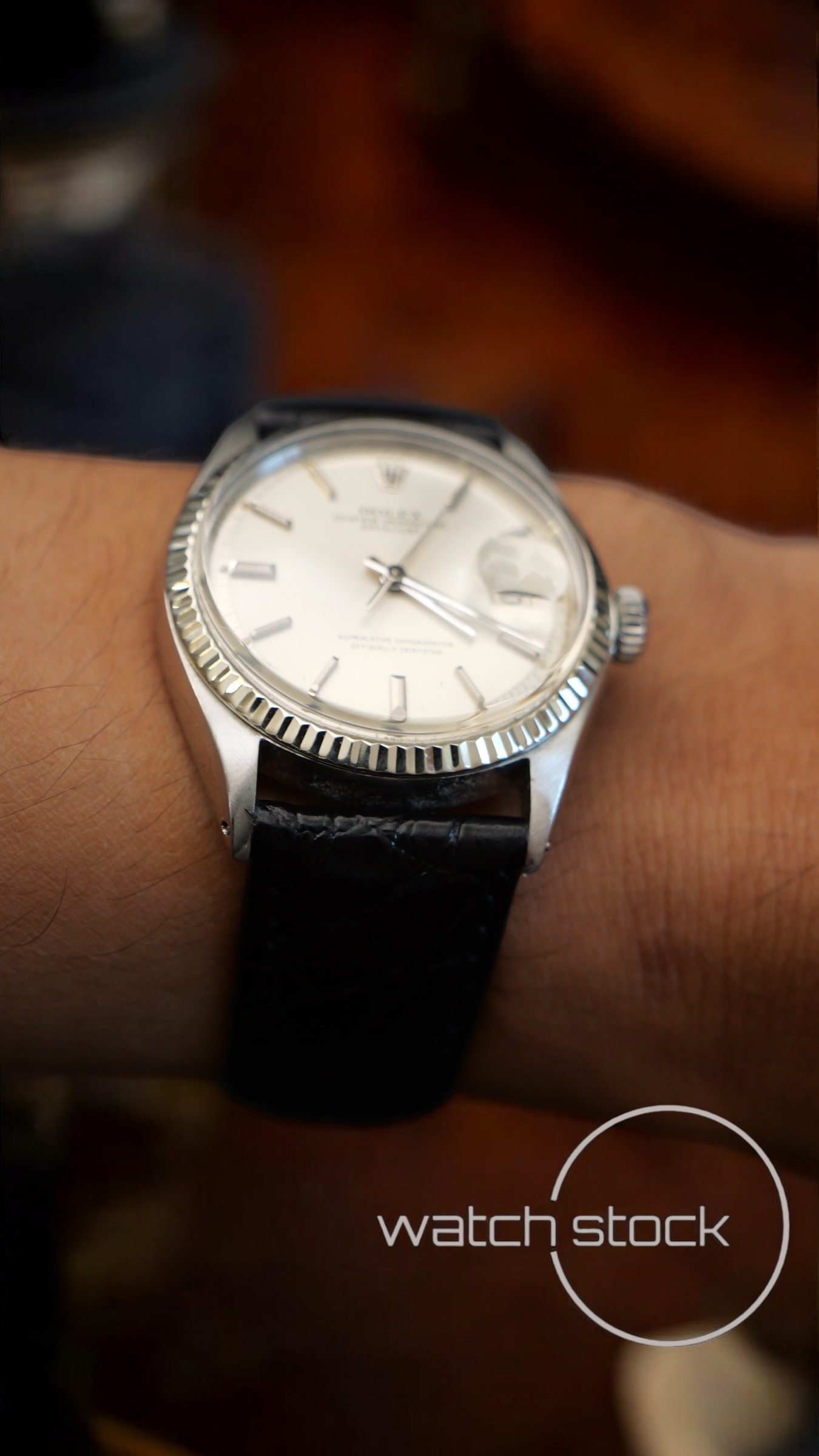 Rolex datejust 36mm 1601 con pochete