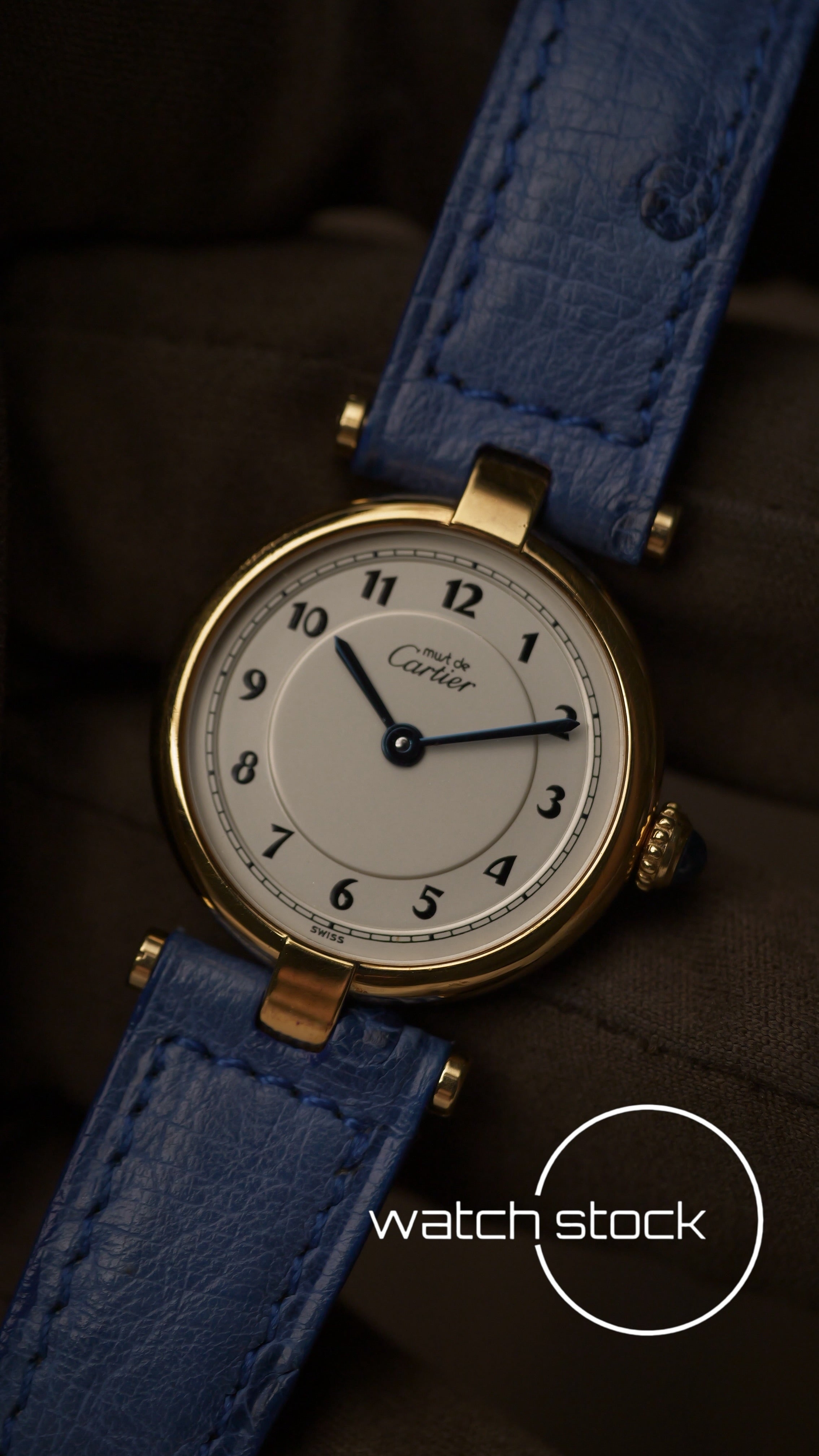 Cartier Vendome 24mm ref. 590004 lady FULL SET 1992