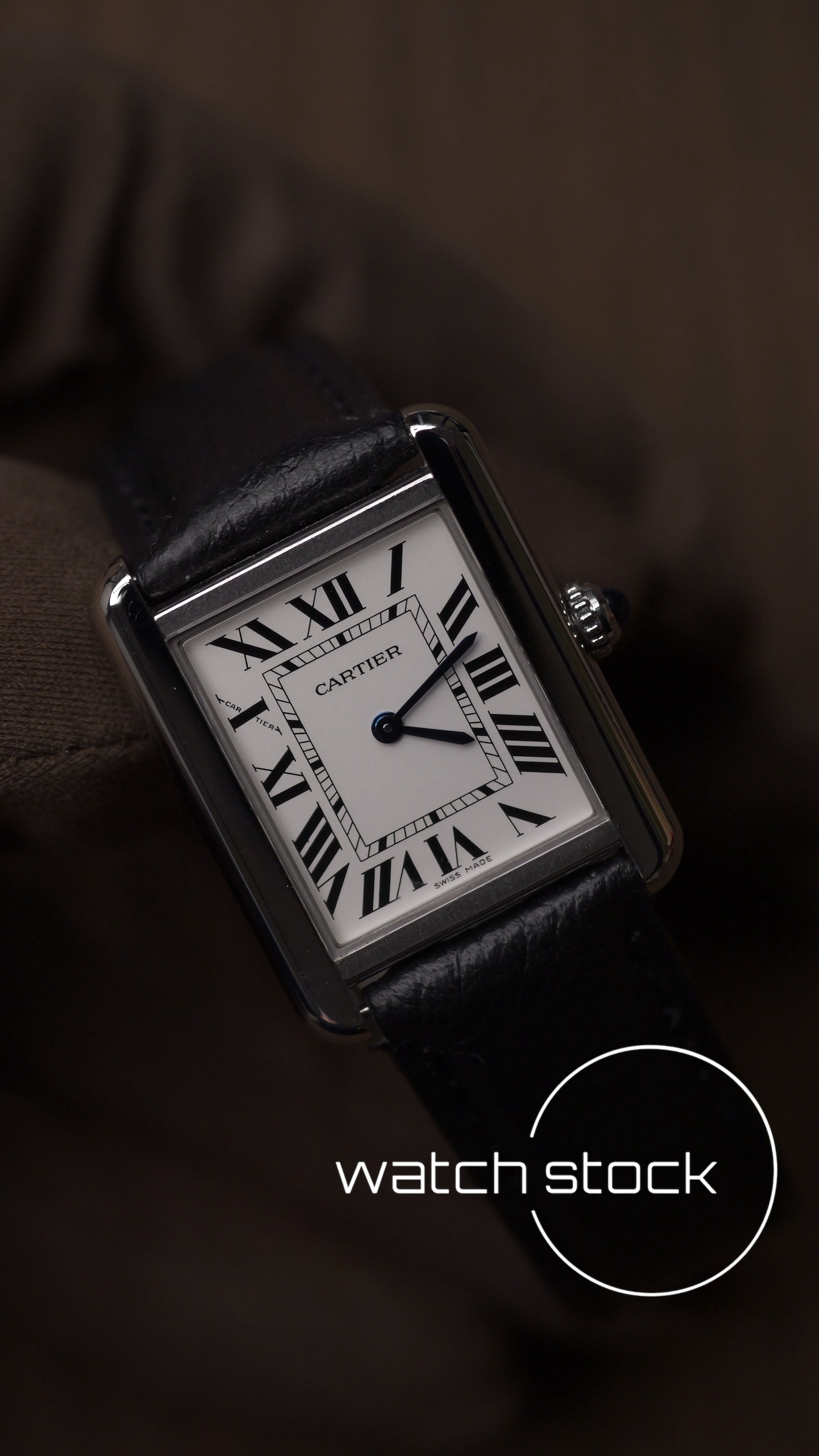 Cartier Tank Solo Ref WSTA0030 S/M 31x25mm Full set