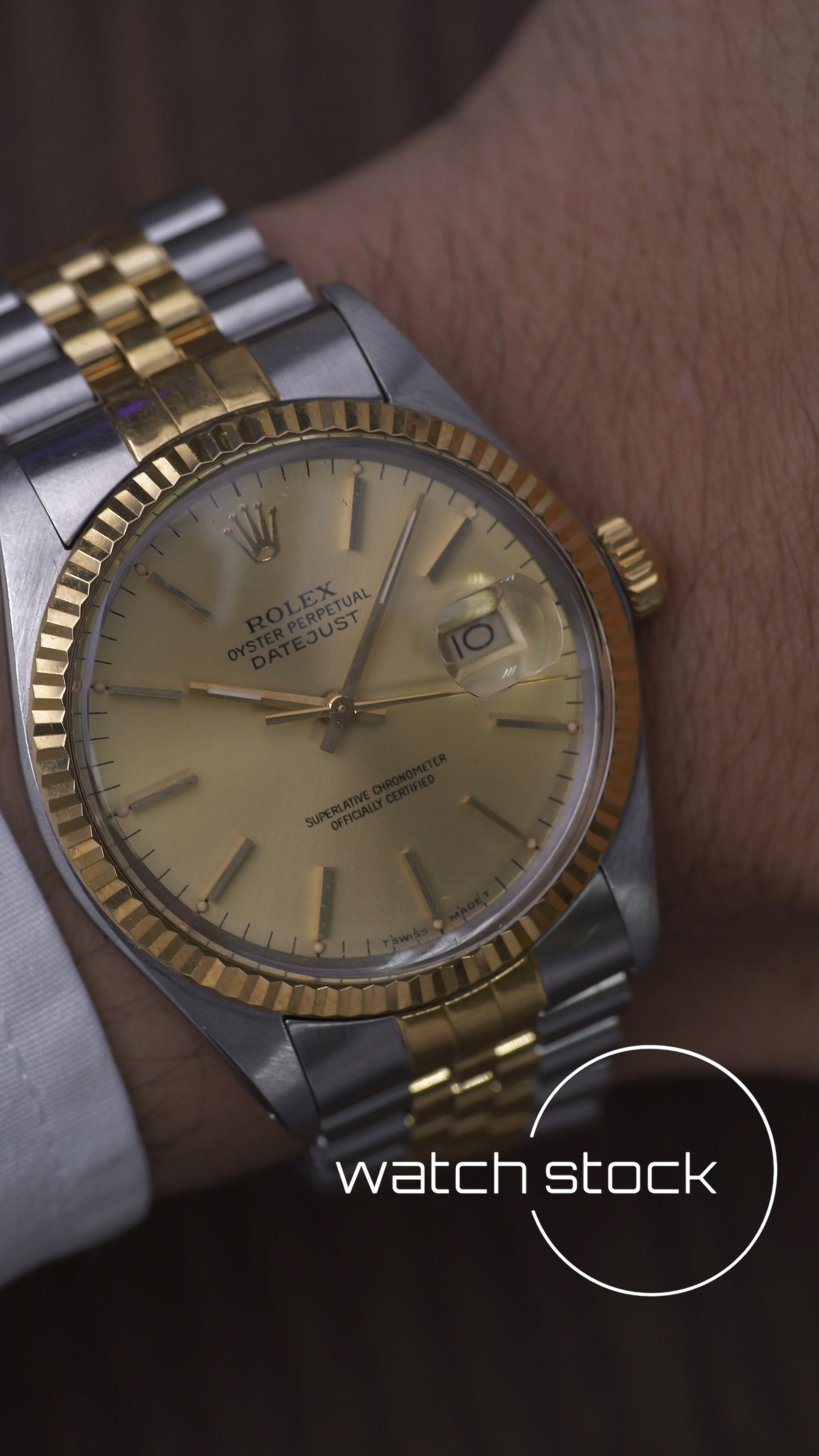 Rolex Datejust 16013 36mm two-tone