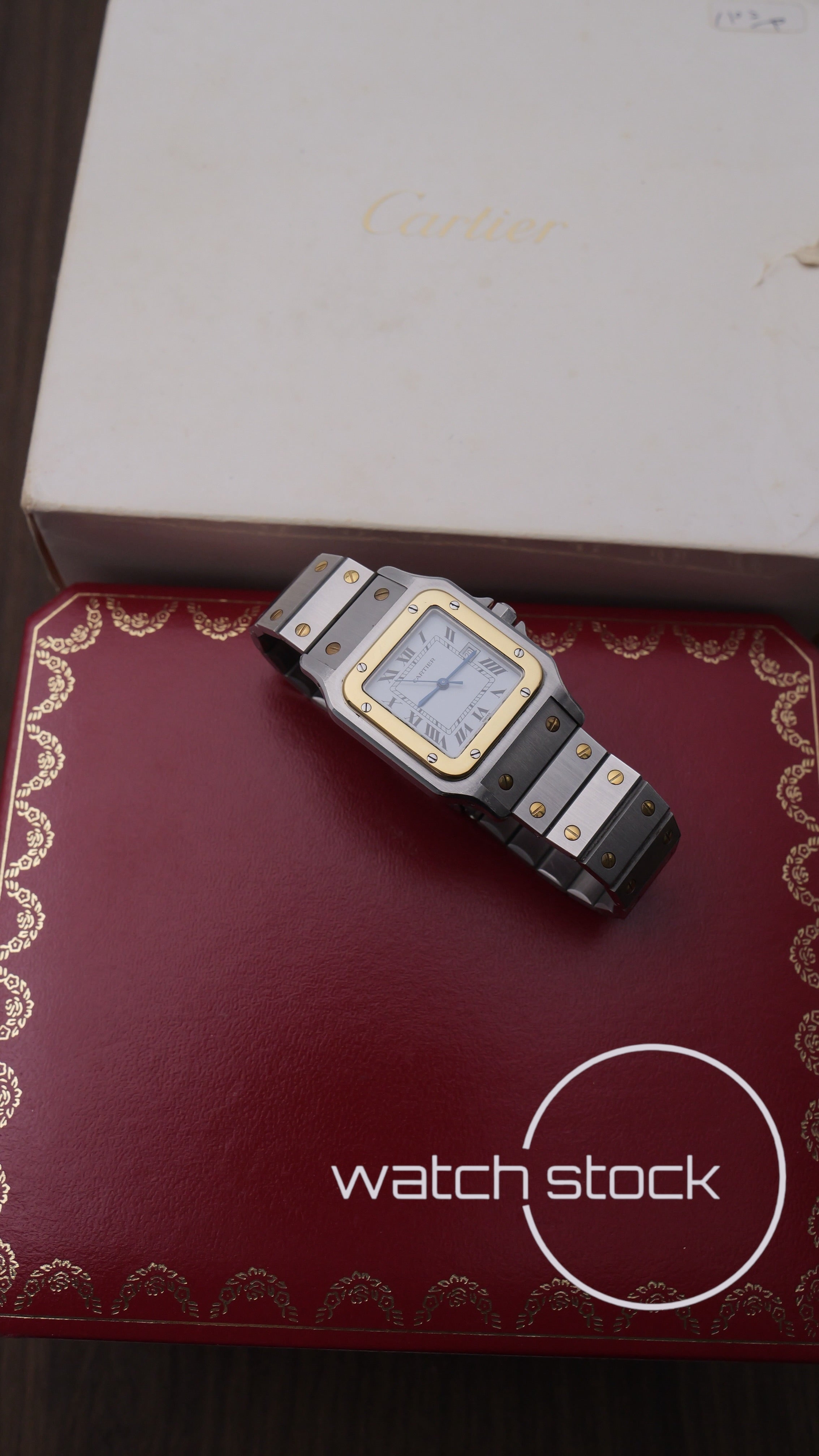 Cartier santos carré ref.2961 Automatic vintage 29x41mm