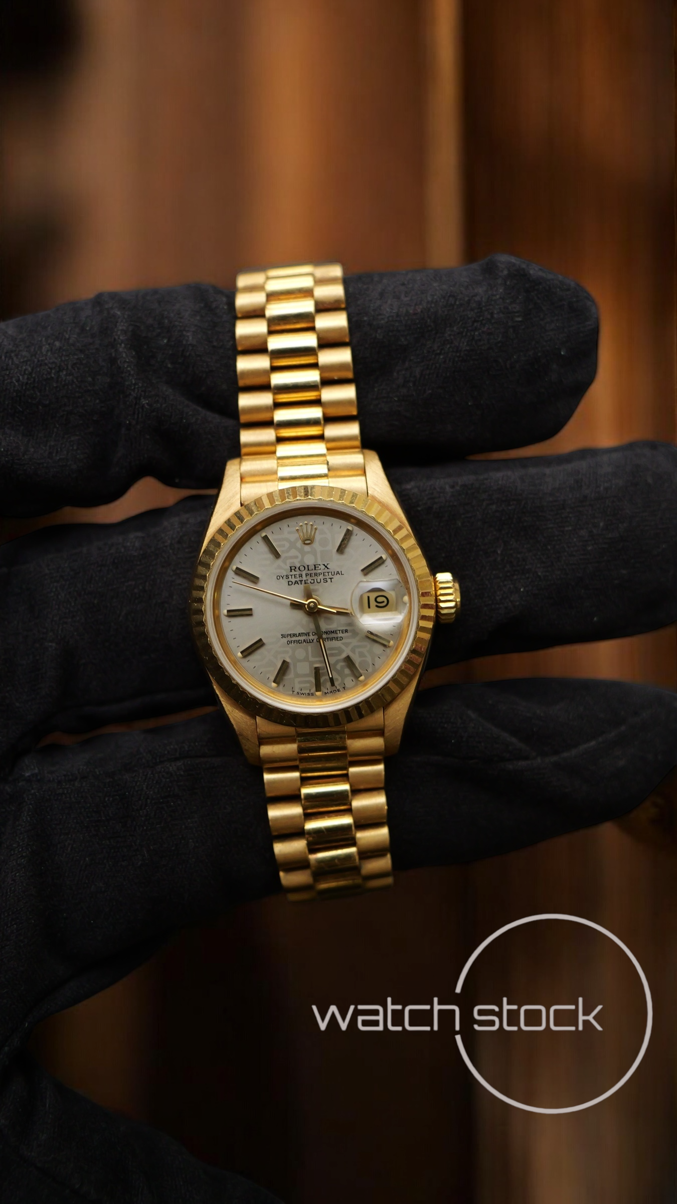 Rolex datejust 26mm Ref.69178 FULL SET full gold