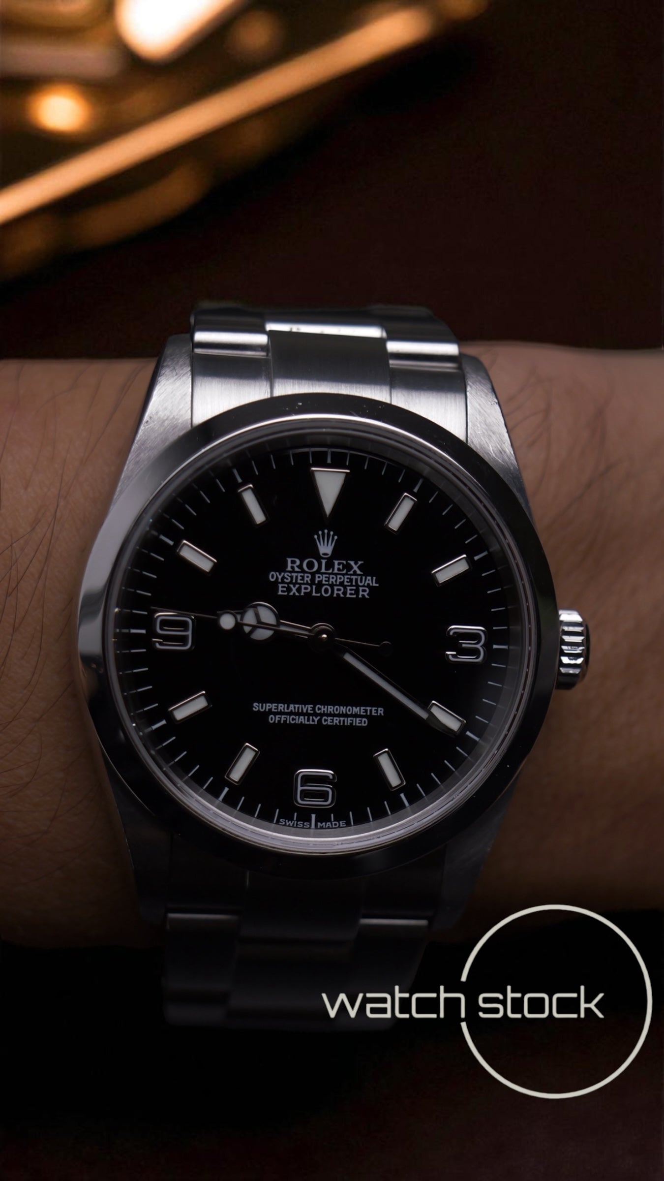 Rolex oyster perpetual explorer 36mm ref:114270